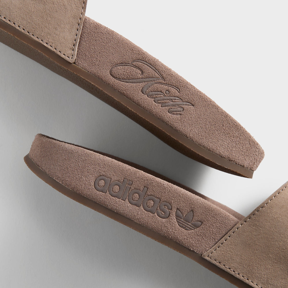 Kith Classics for adidas Originals Adilette - Chalky Brown