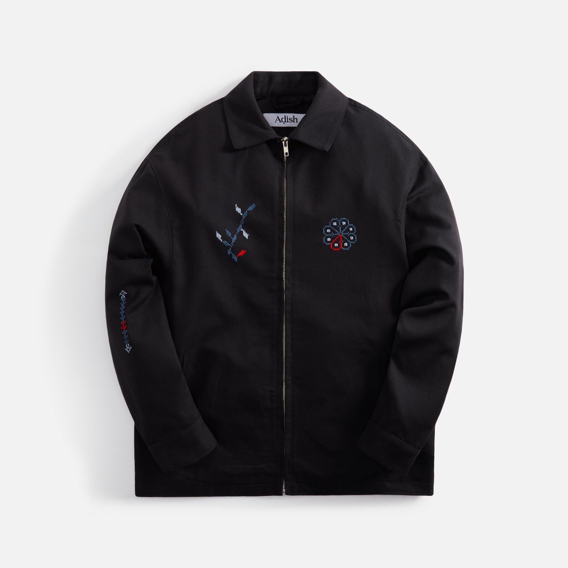Adish Wardat Wool-Blend Zipper Jacket - Black