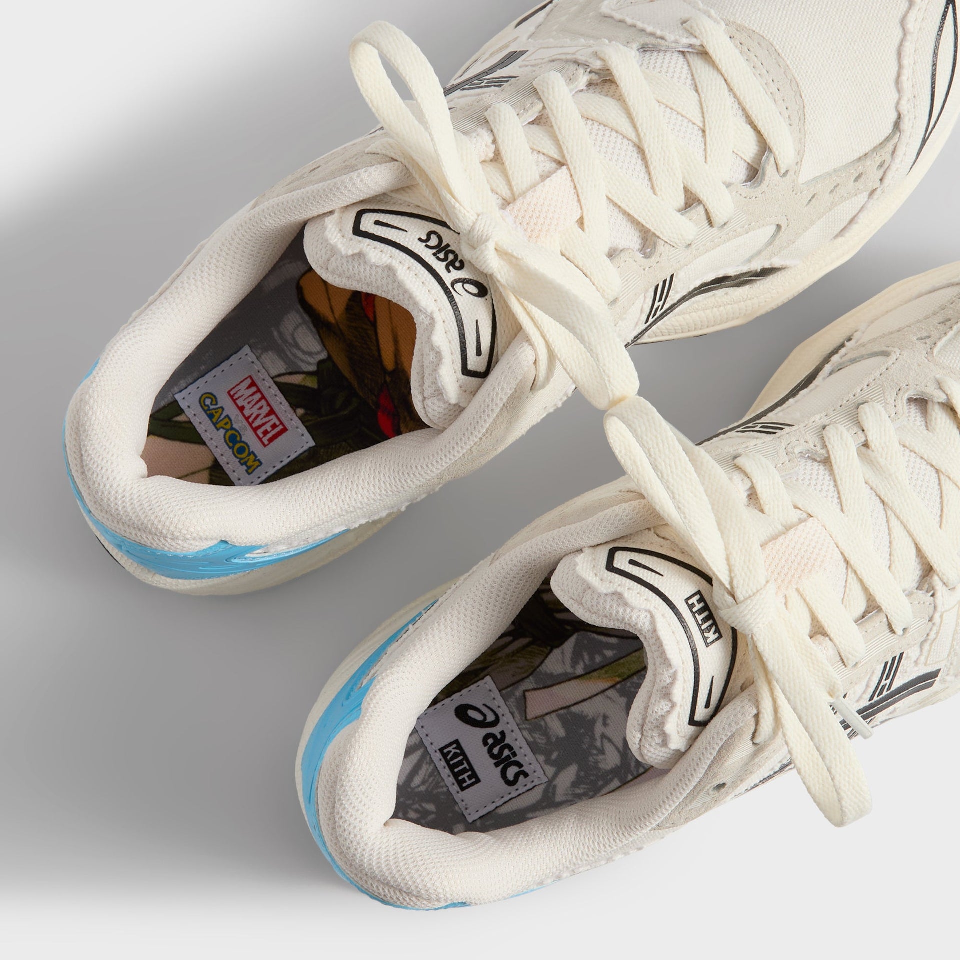 Marvel vs. Capcom | Kith for ASICS GEL-KAYANO® 14 Ryu - Coconut Milk / Black