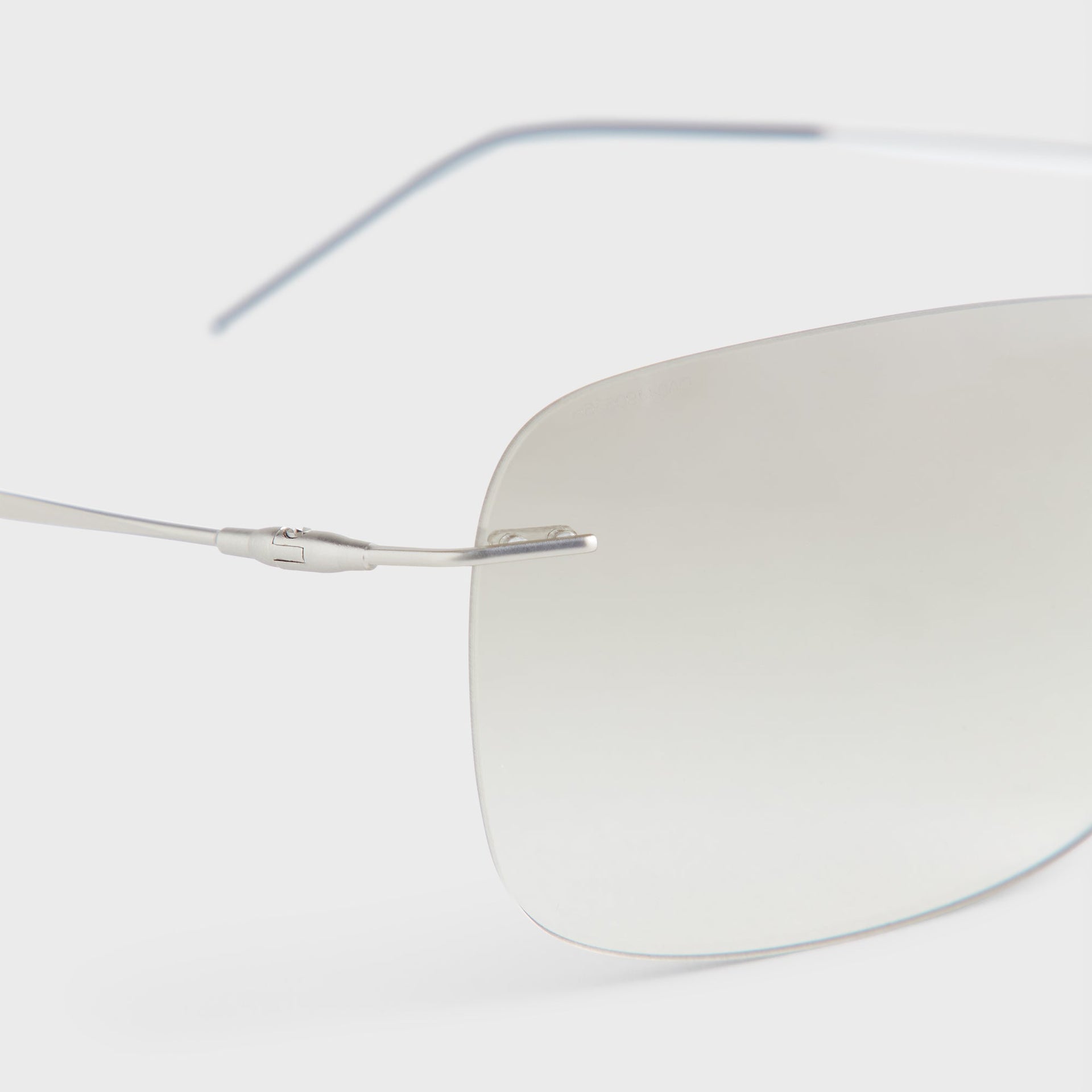 Giorgio Armani & Kith Pillow Sunglasses - Concrete