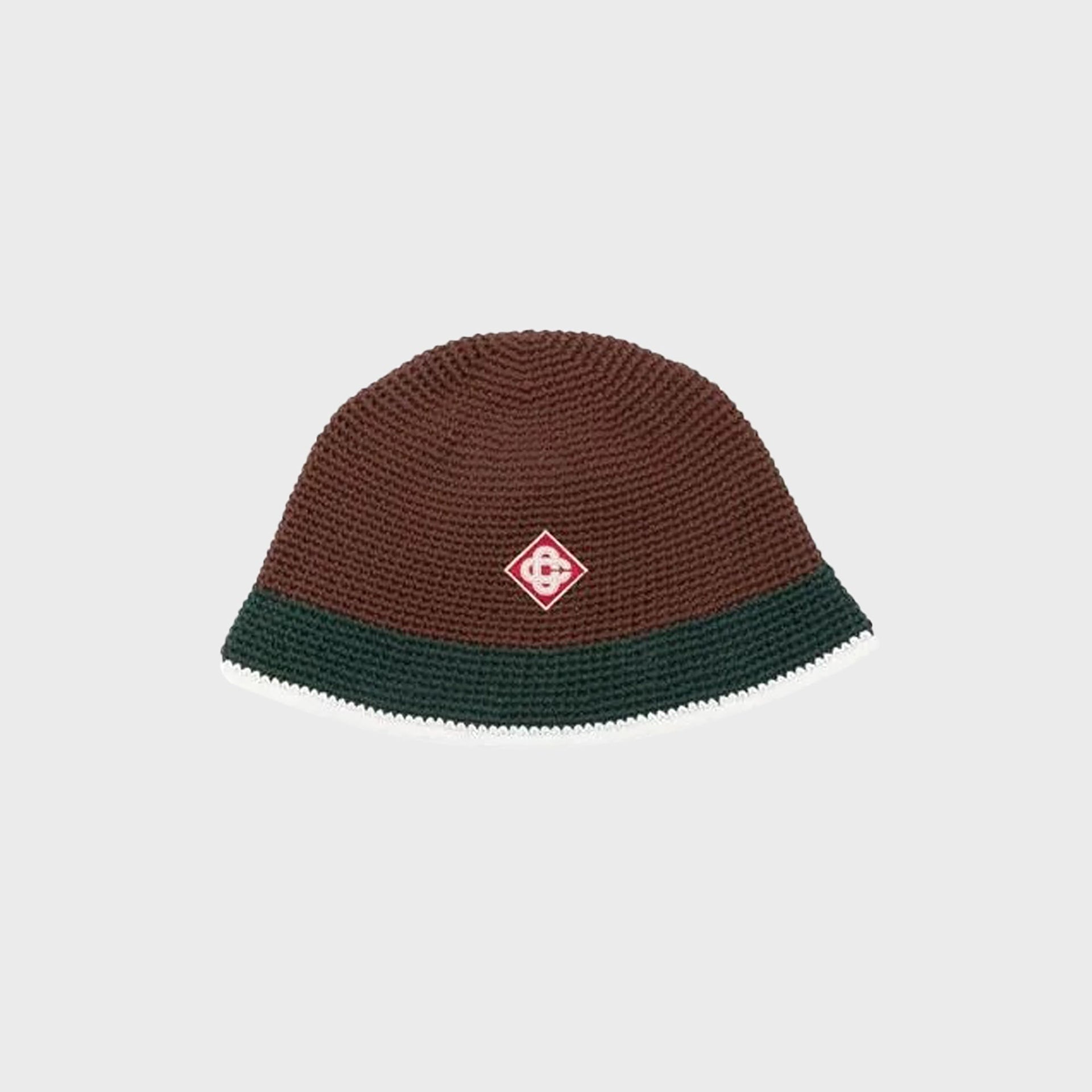 Bonnet Casablanca au crochet - Marron