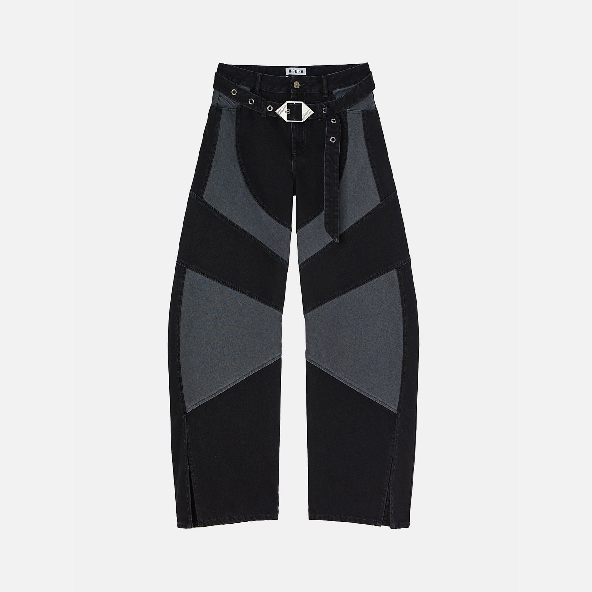 Pantalon long Attico - Noir délavé