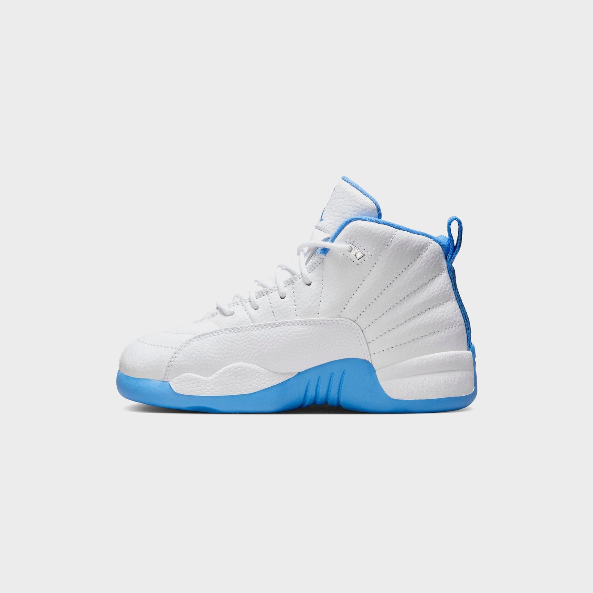 Nike Pre-School Jordan 12 Retro - White / Metallic Silver / University Blue