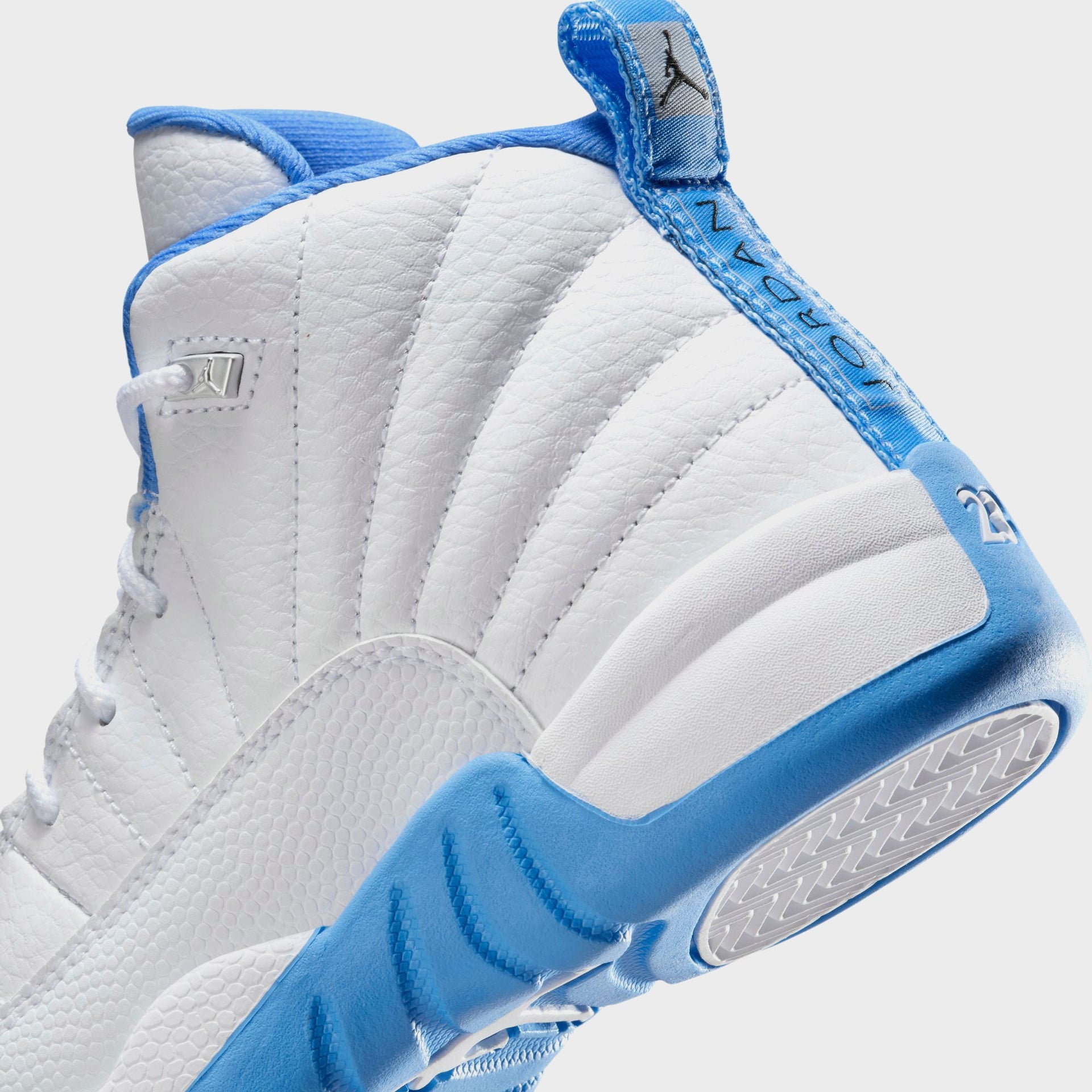 Nike Pre-School Jordan 12 Retro - White / Metallic Silver / University Blue