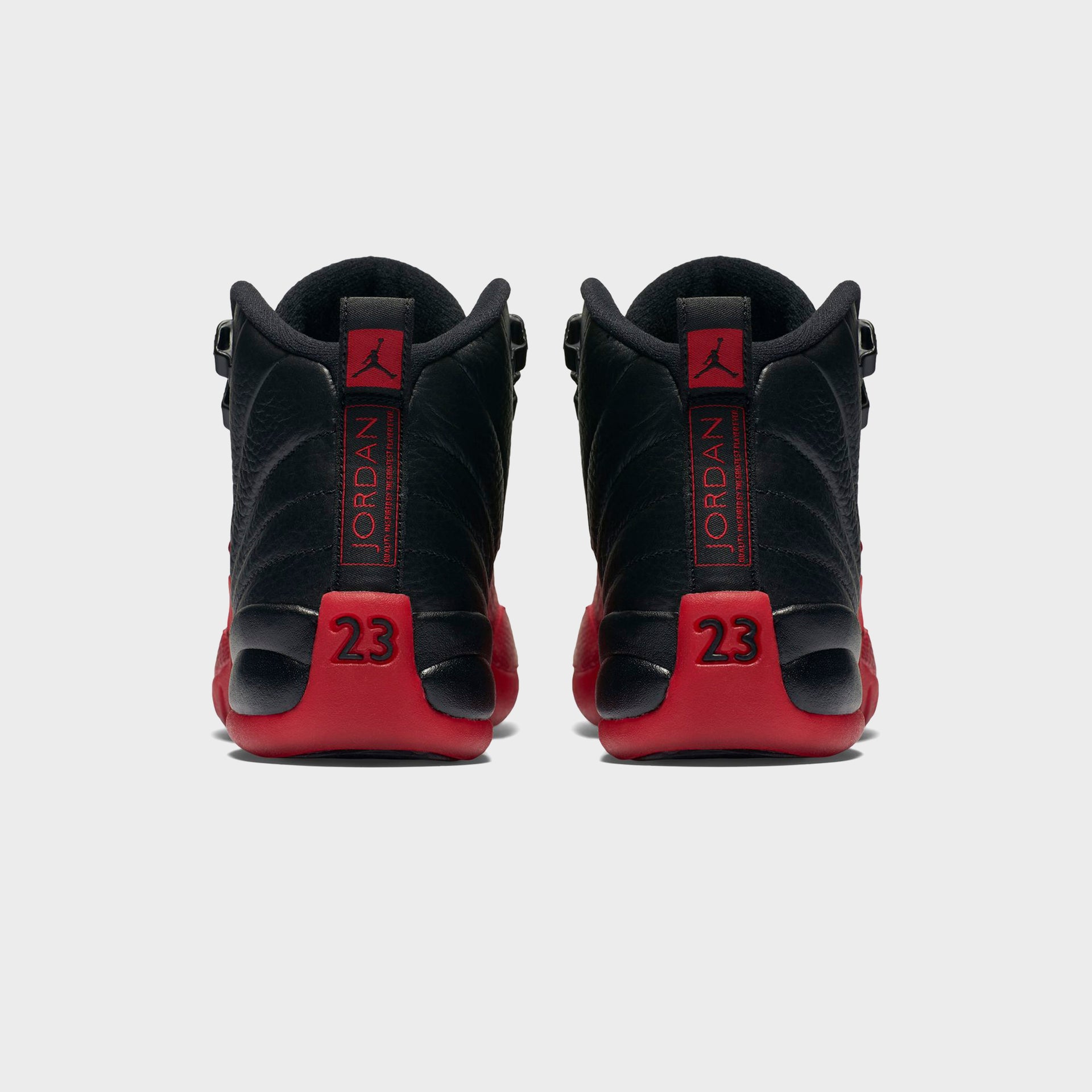 Jordan GS Air Jordan 12 Retro - Black / Varsity Red