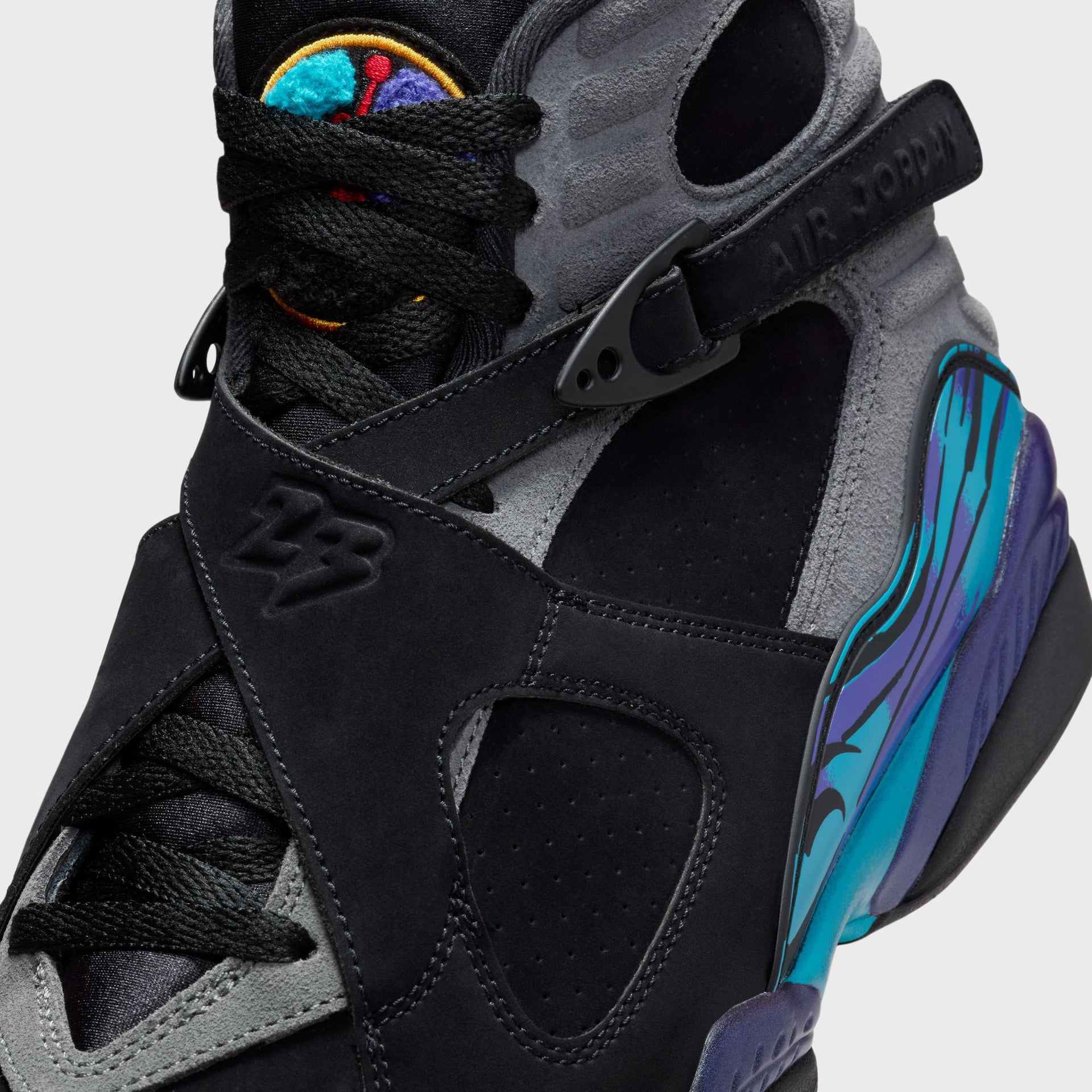 Jordan Air Jordan 8 Retro - Black / True Red / Flint Grey / Bright Concord