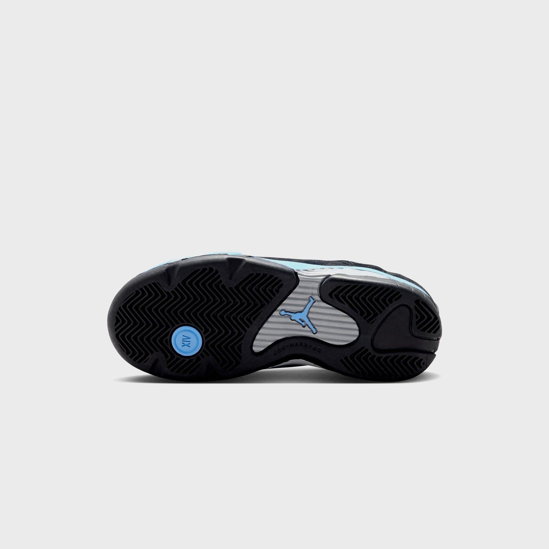 Jordan PS Jordan 14 Retro - Black / White / University Blue / Metallic Silver