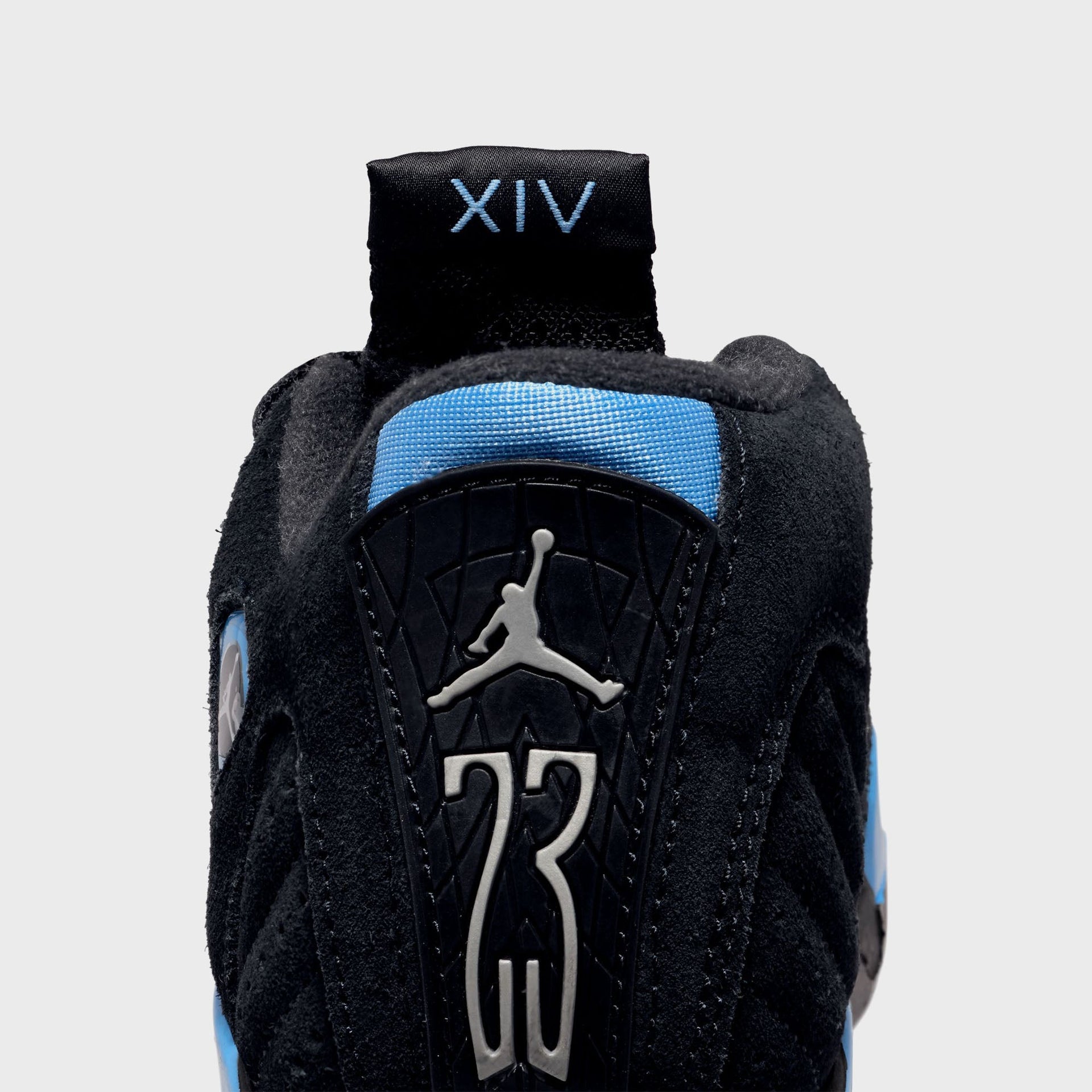 Jordan PS Jordan 14 Retro - Black / White / University Blue / Metallic Silver