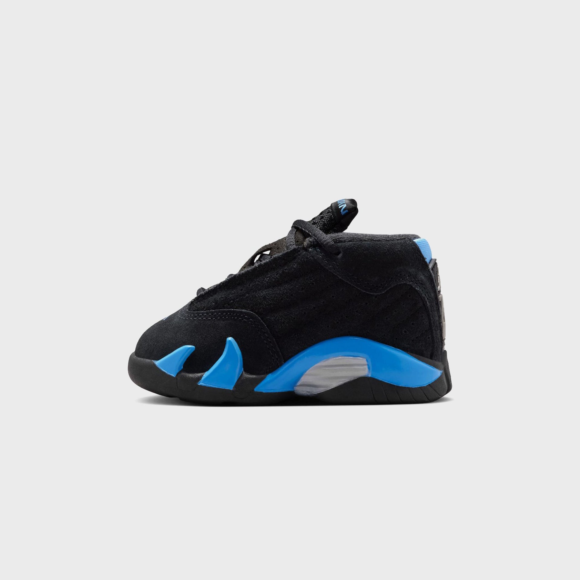 Jordan TD Jordan 14 Retro - Black / White / University Blue / Metallic Silver