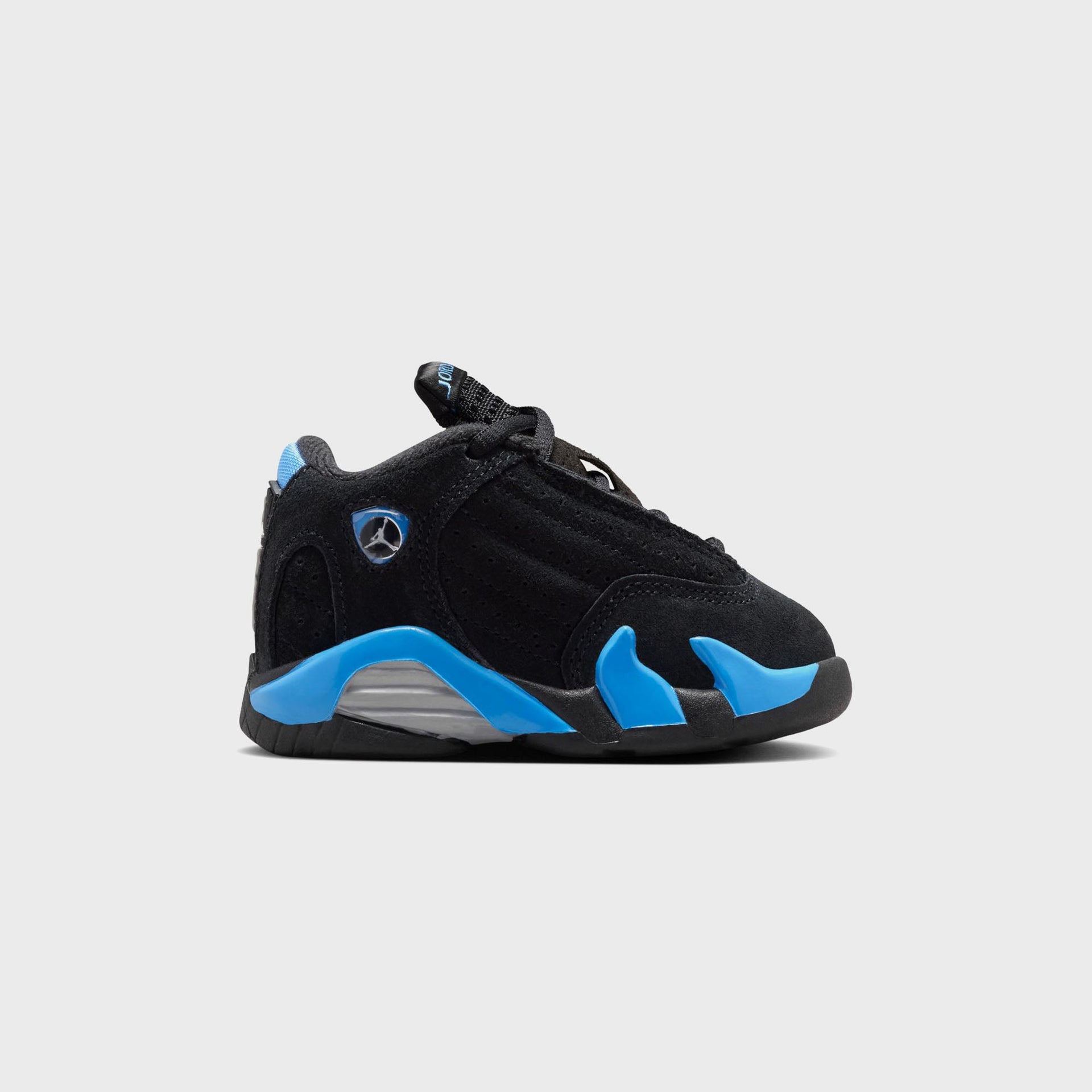 Jordan TD Jordan 14 Retro - Black / White / University Blue / Metallic Silver