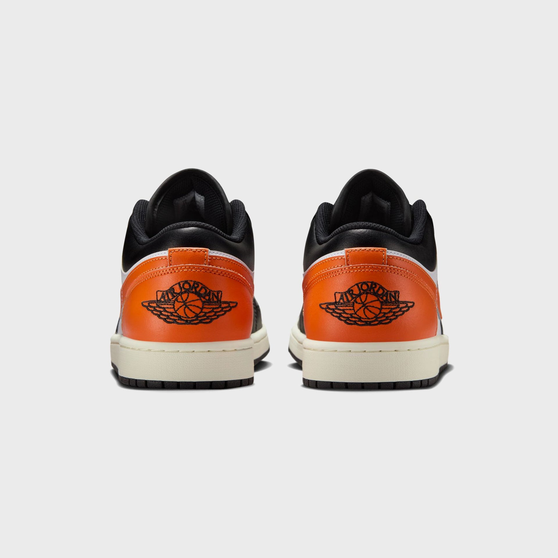 Nike Air Jordan 1 Low - Black / Starfish / White / Sail
