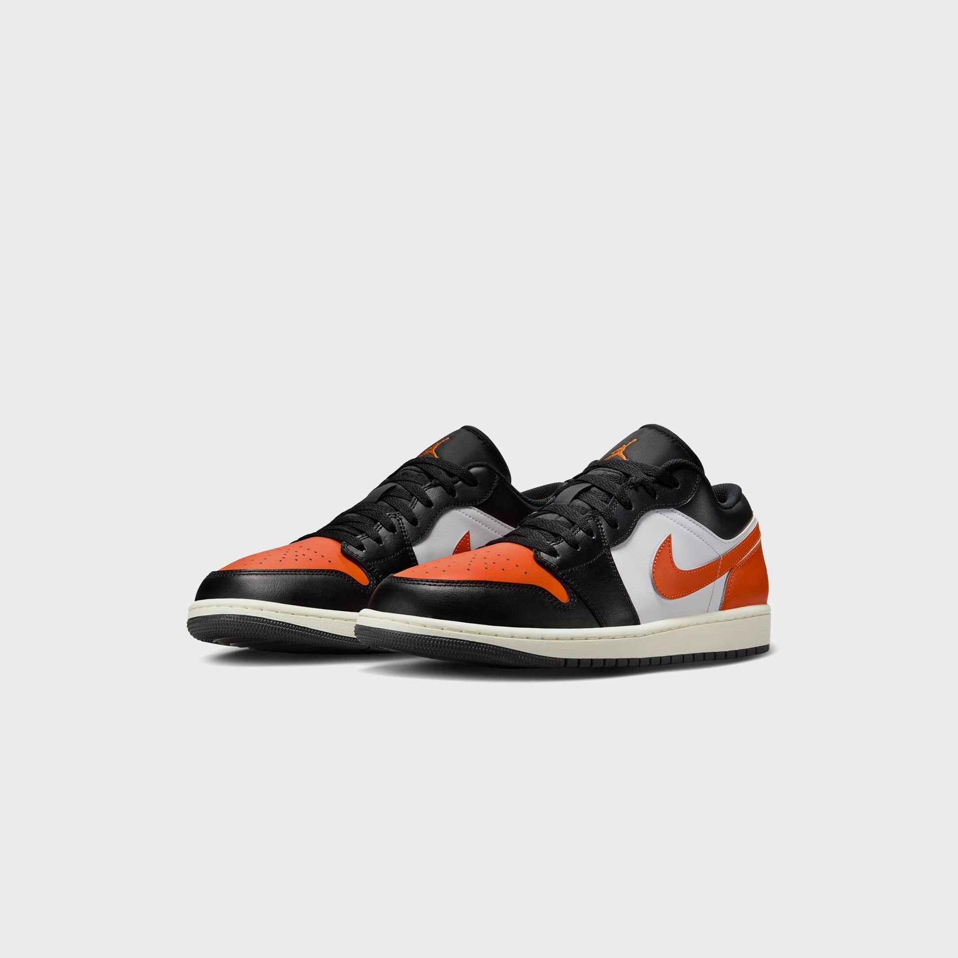 Nike Air Jordan 1 Low - Black / Starfish / White / Sail