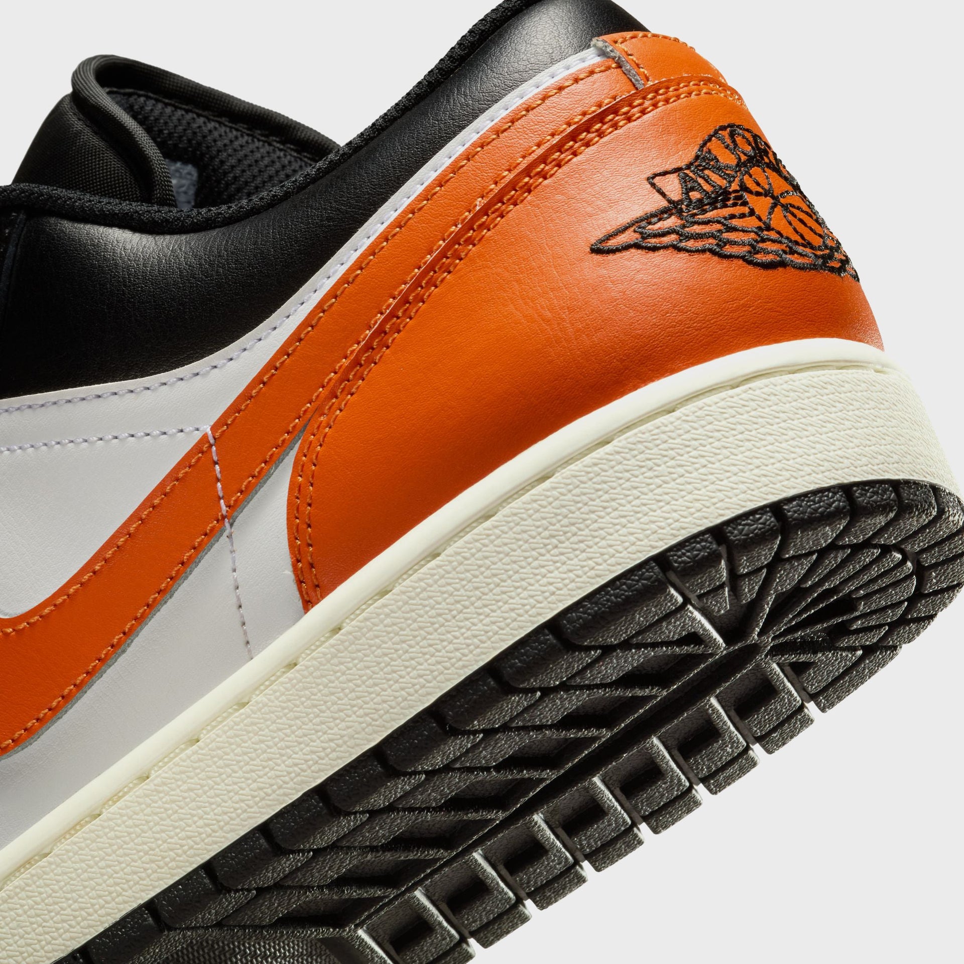 Nike Air Jordan 1 Low - Black / Starfish / White / Sail