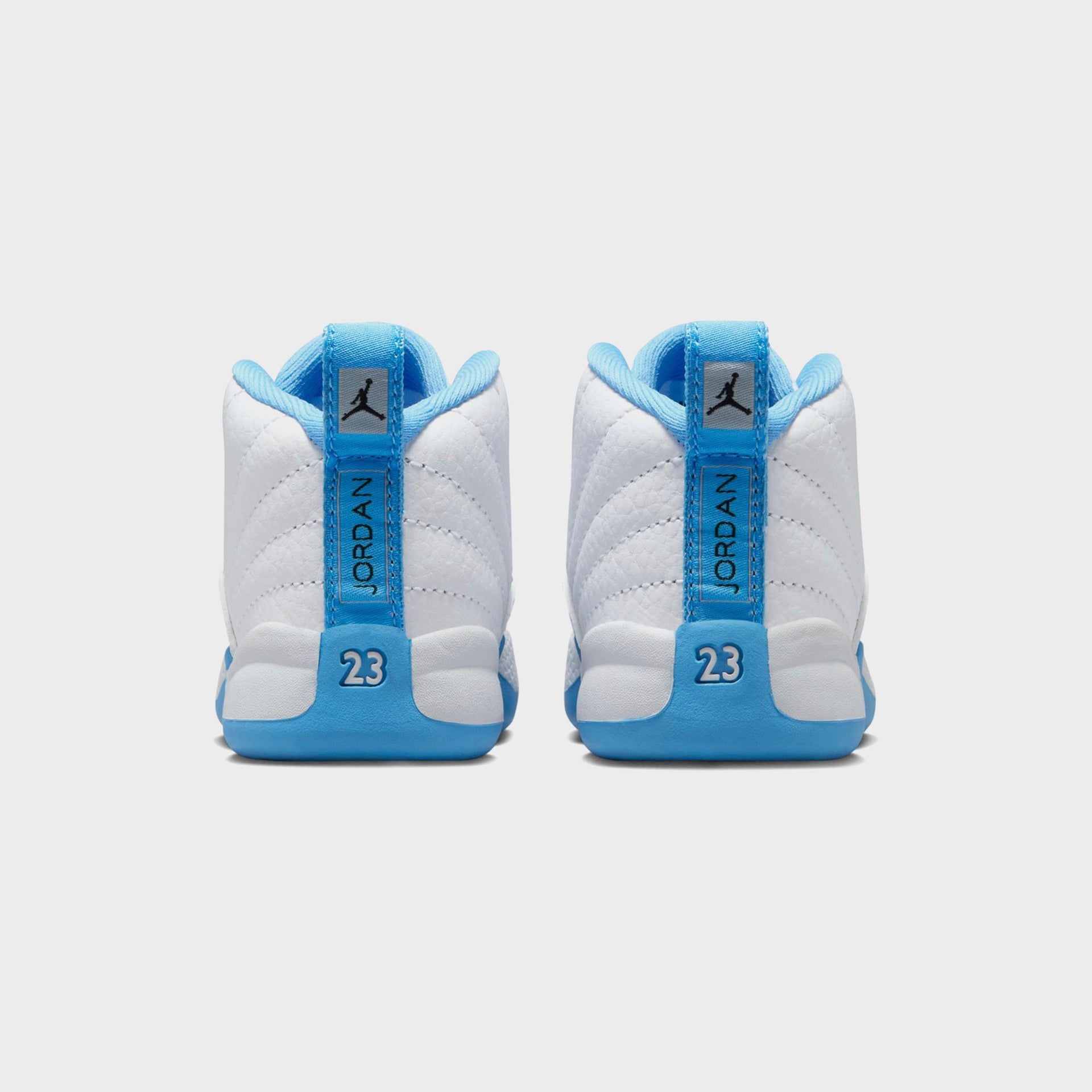 Nike Toddler Jordan 12 Retro - White / Metallic Silver / University Blue