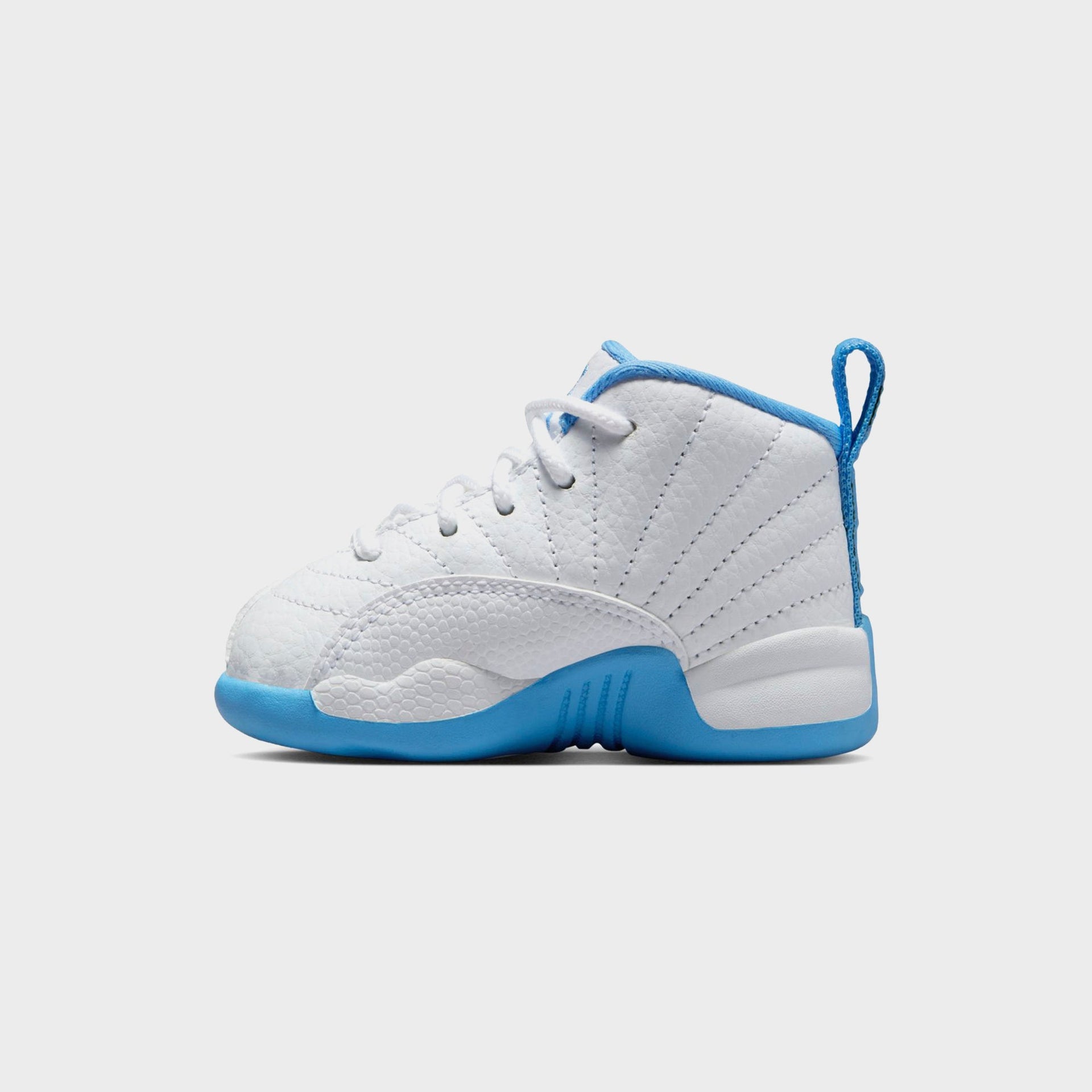 Nike Toddler Jordan 12 Retro - White / Metallic Silver / University Blue