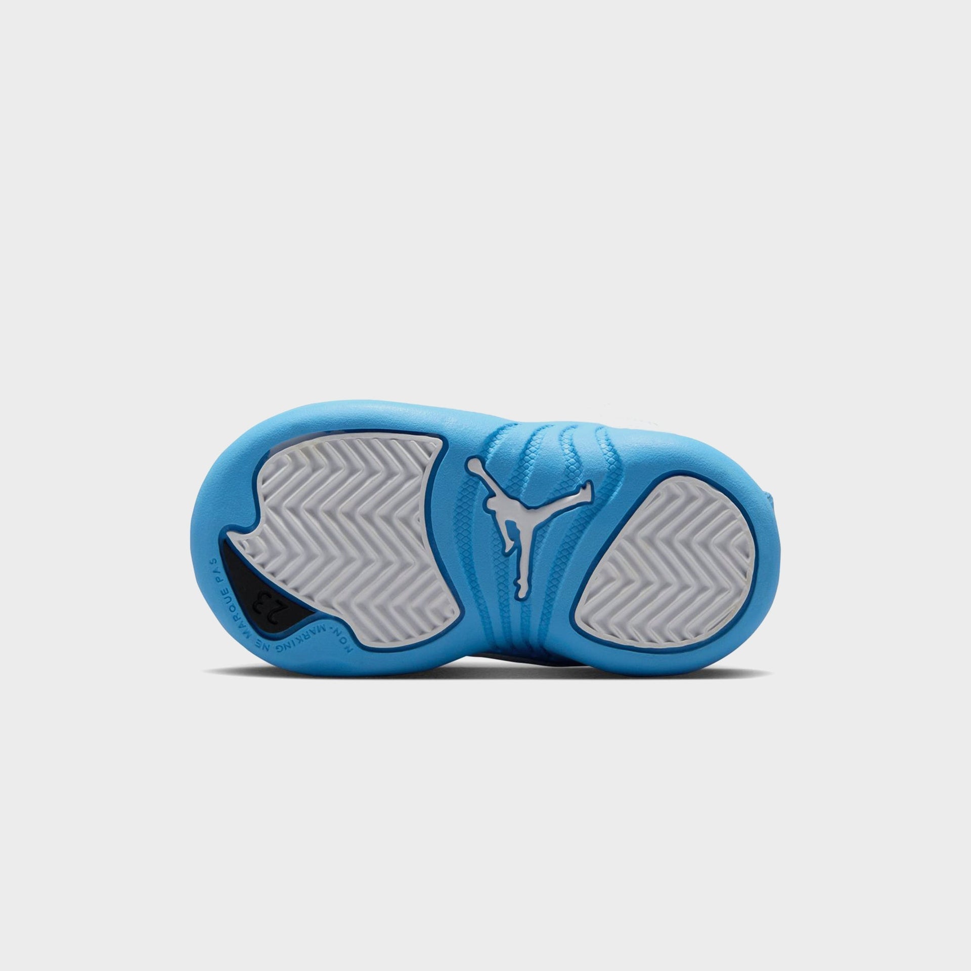 Nike Toddler Jordan 12 Retro - White / Metallic Silver / University Blue