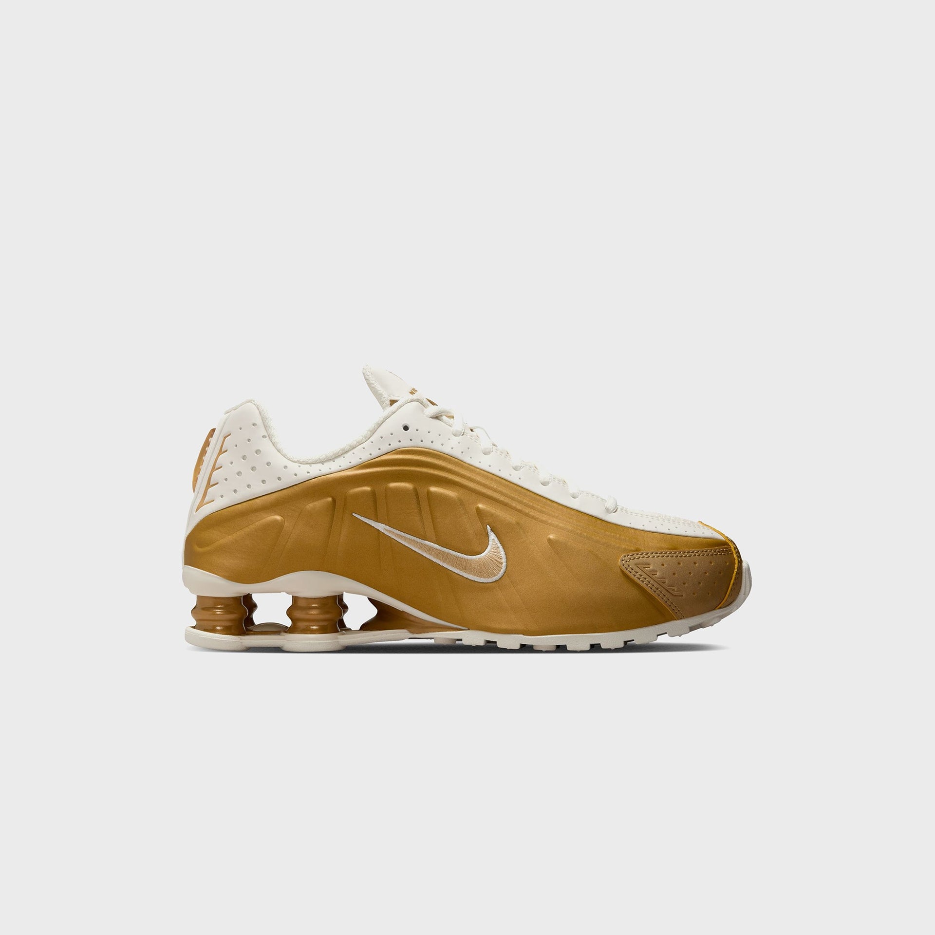 Nike WMNS Shox R4 - Soft Pearl / Metallic Gold