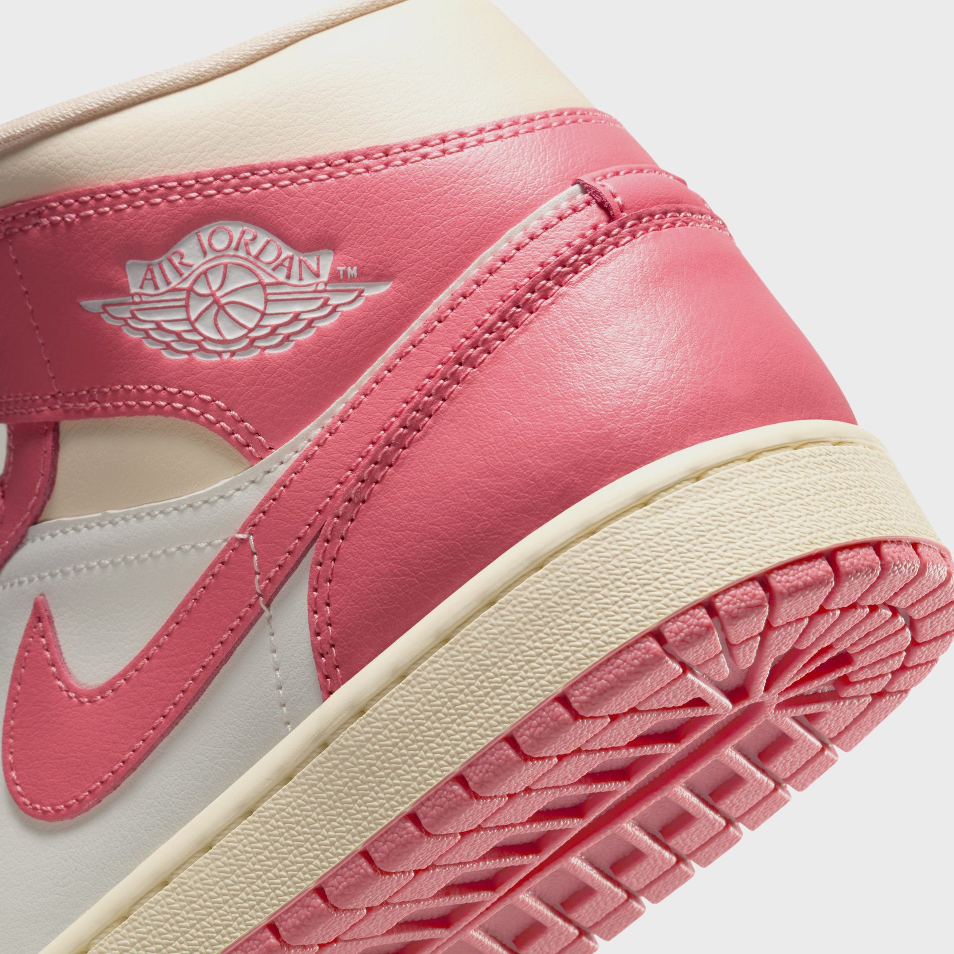Nike Women's Air Jordan 1 Mid - Sail / Guava Ice / Muslin / Pink Salt