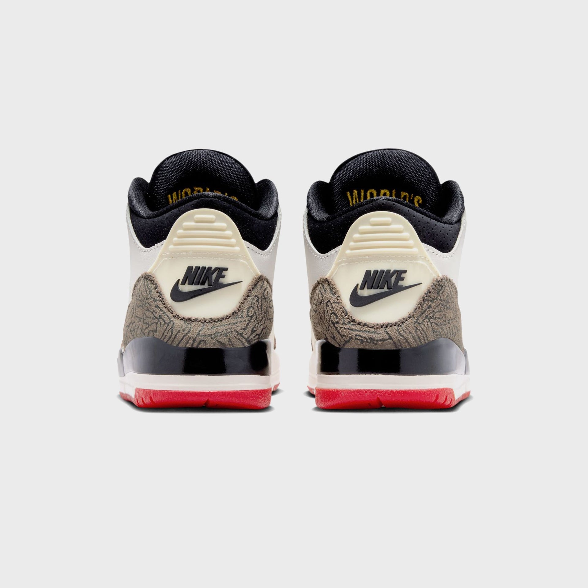 Jordan PS Jordan 3 - Sail / University Red / Pale Ivory / Black