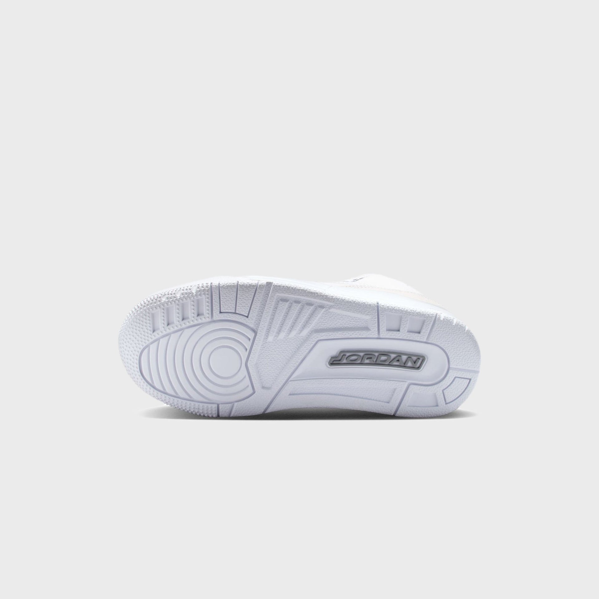 Nike PS Air Jordan 3 Retro - White / Metallic Silver / White