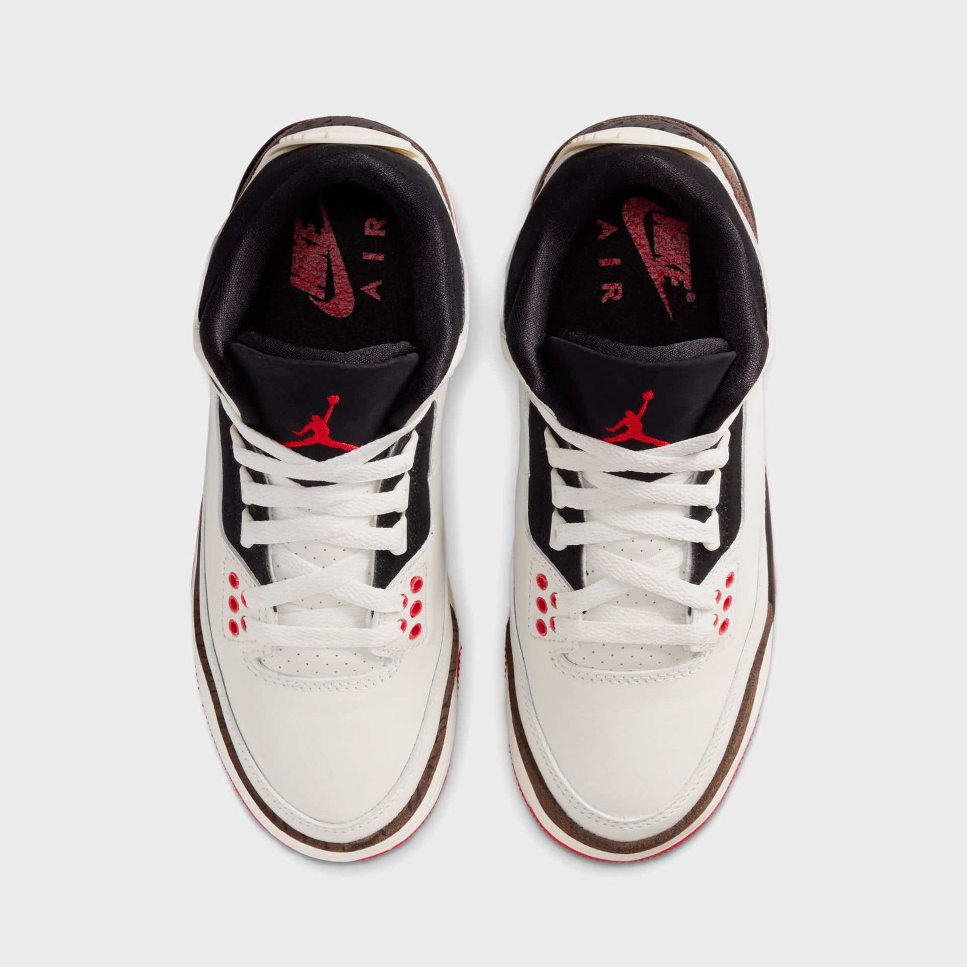 Jordan GS Air Jordan 3 - Sail / University Red / Pale Ivory / Black