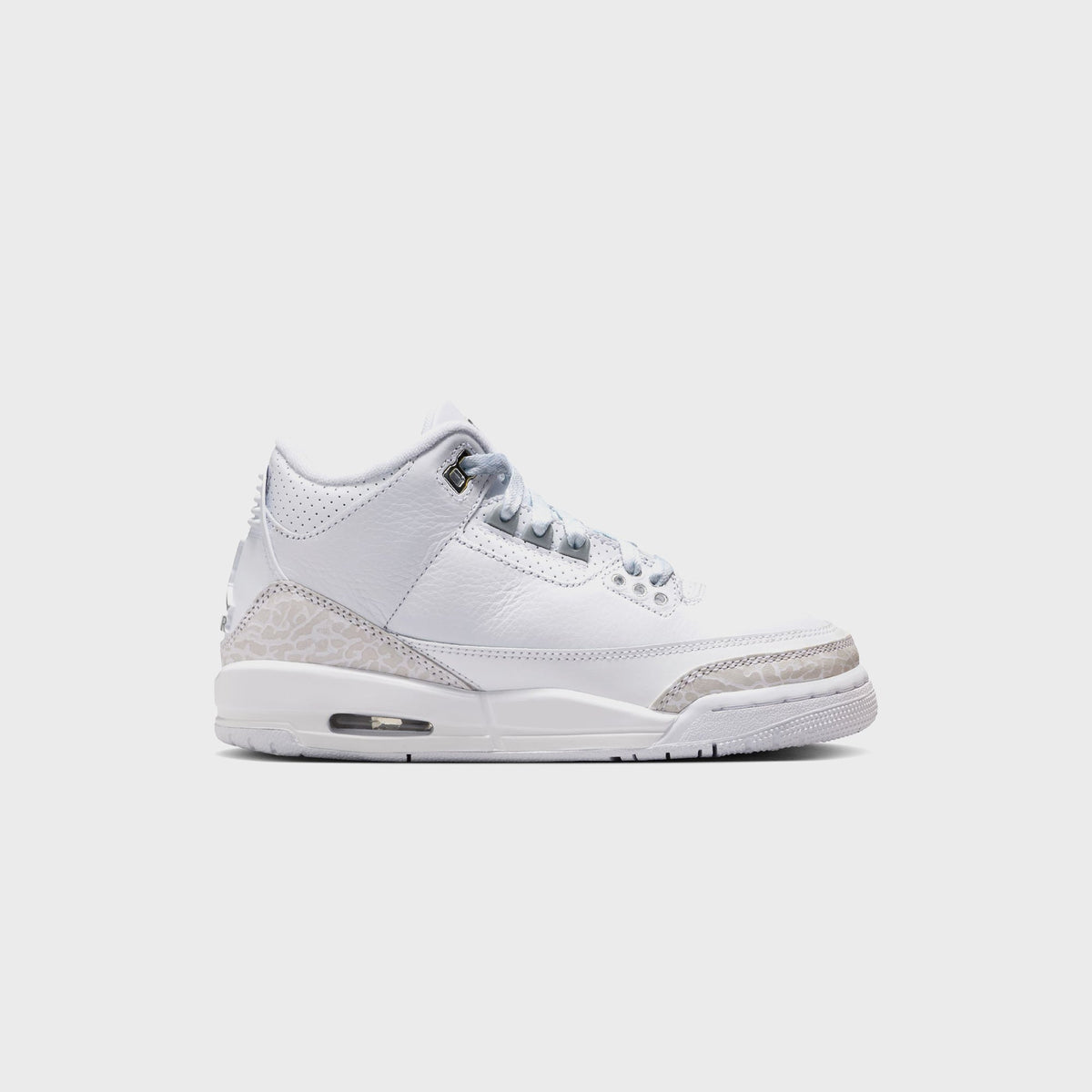 Nike PS Air Jordan 3 Retro - White / Metallic Silver / White