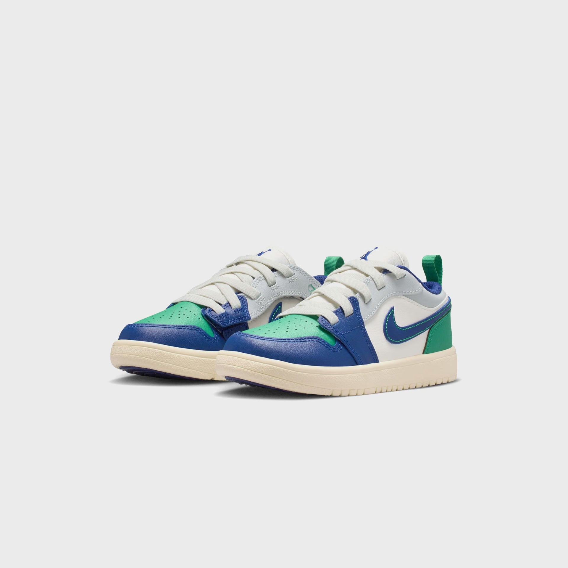Nike Jordan 1 Low - Sail / Deep Royal Blue / Stadium Green