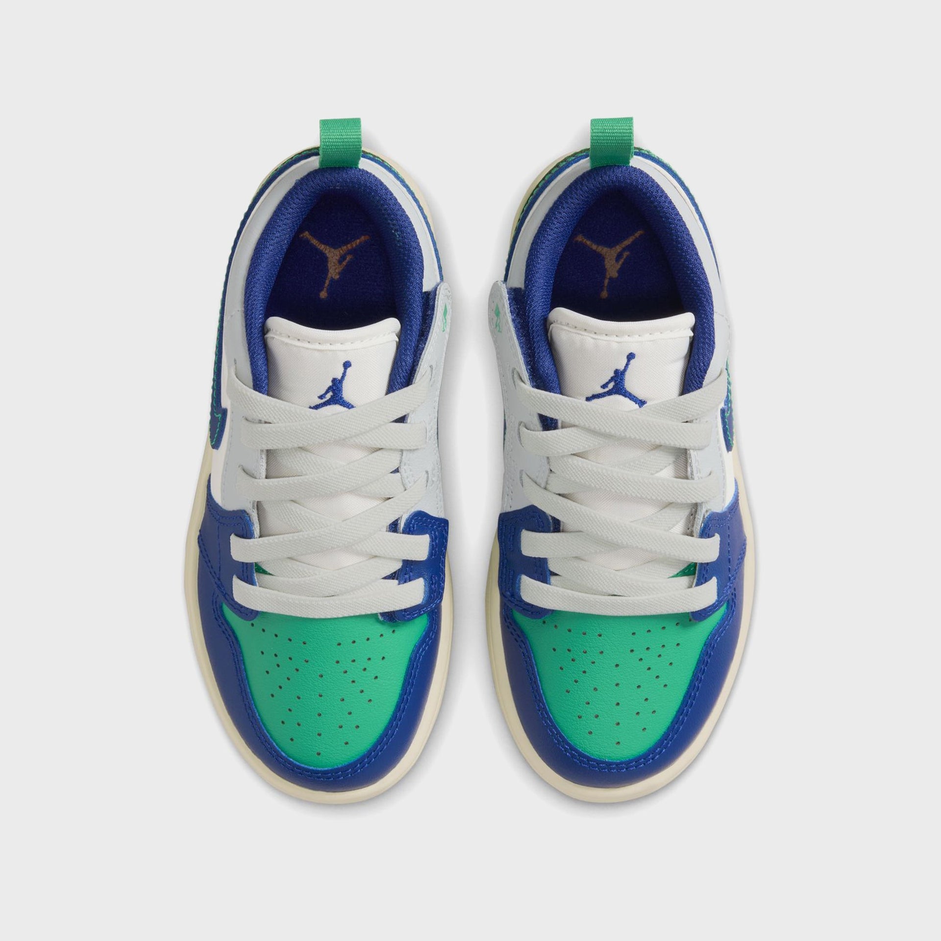 Nike Jordan 1 Low - Sail / Deep Royal Blue / Stadium Green