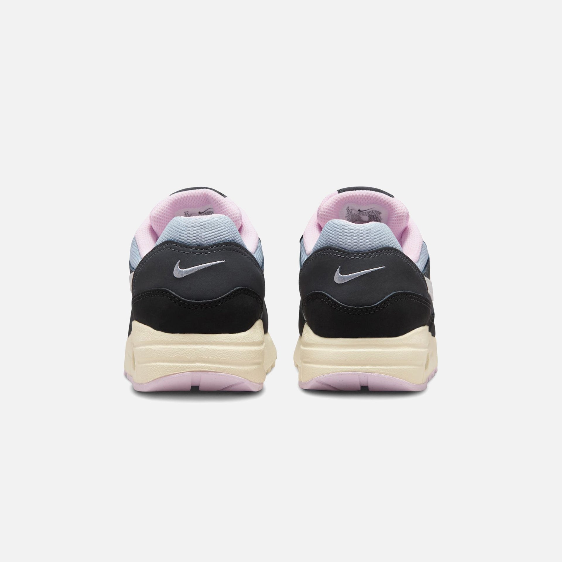 Nike GS Air Max 1 - Noir / Blanc sommet / Anthracite / Mousse rose