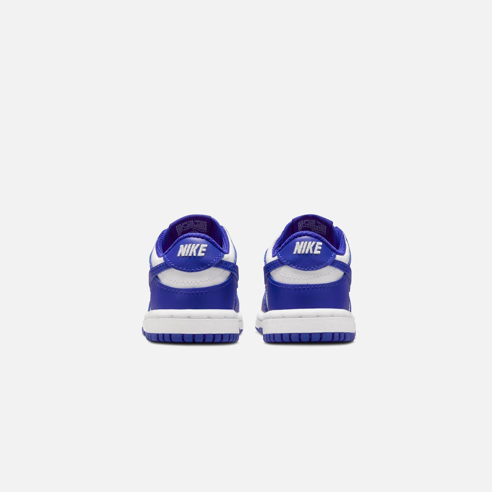 Nike TD Dunk Low - Blanc / Concord / Rouge universitaire