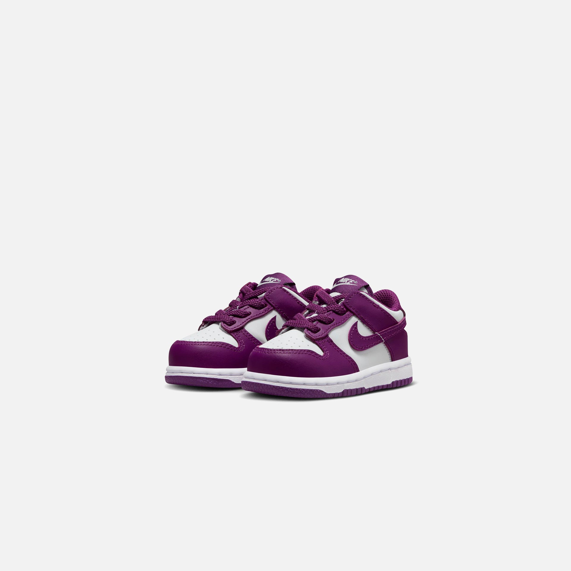 Nike Dunk Low pour tout-petits - Blanc / Viotech-Blanc