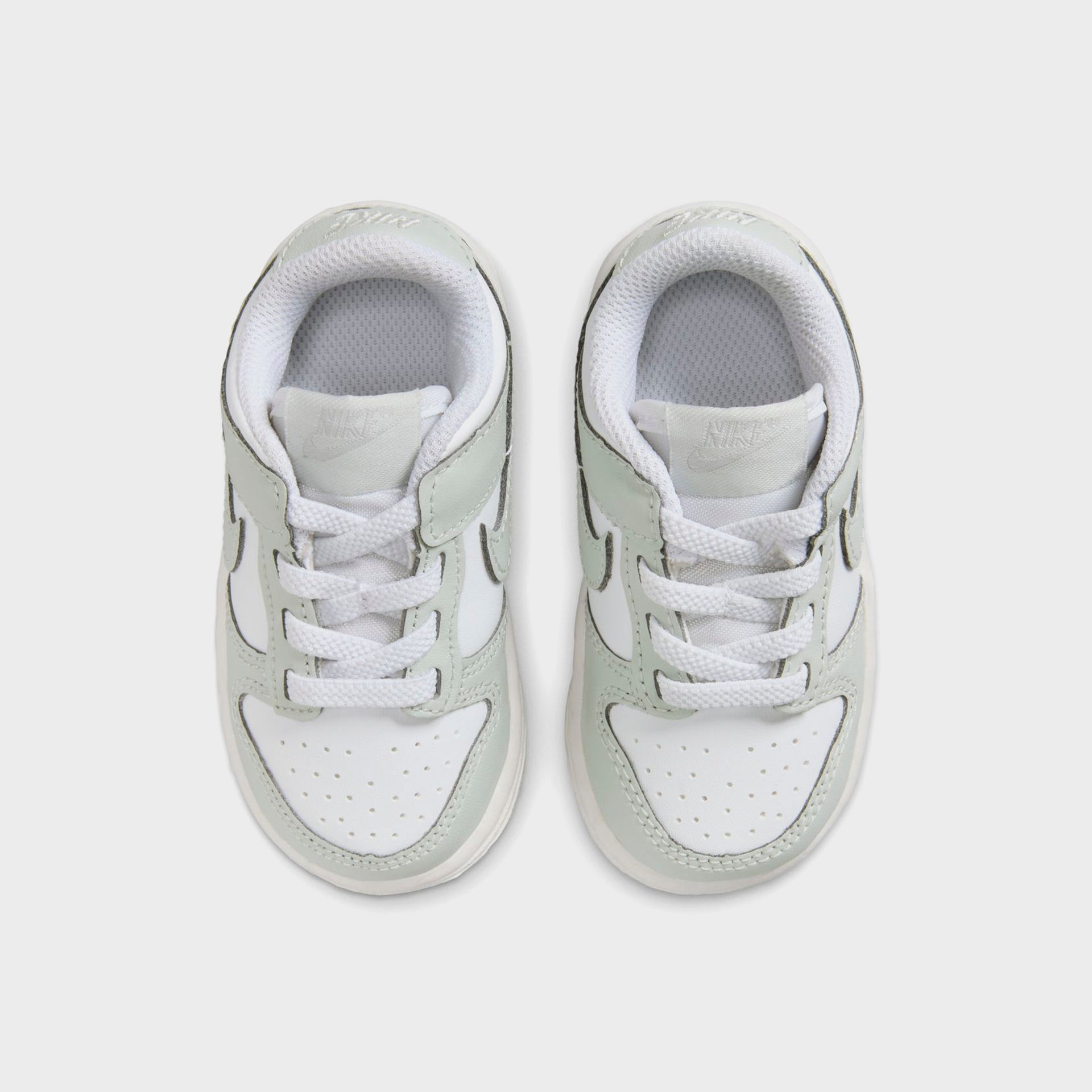 Nike TD Dunk Low - White / Light Silver / Photon Dust