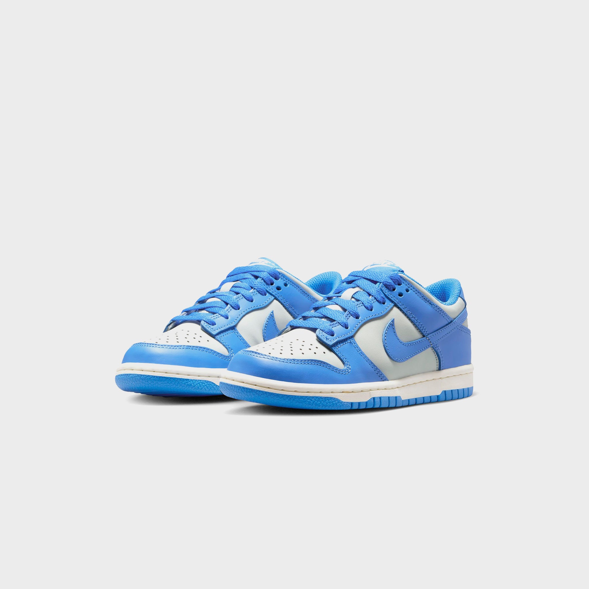 Nike GS Dunk Low - Light Silver / Light Photo Blue / Sail