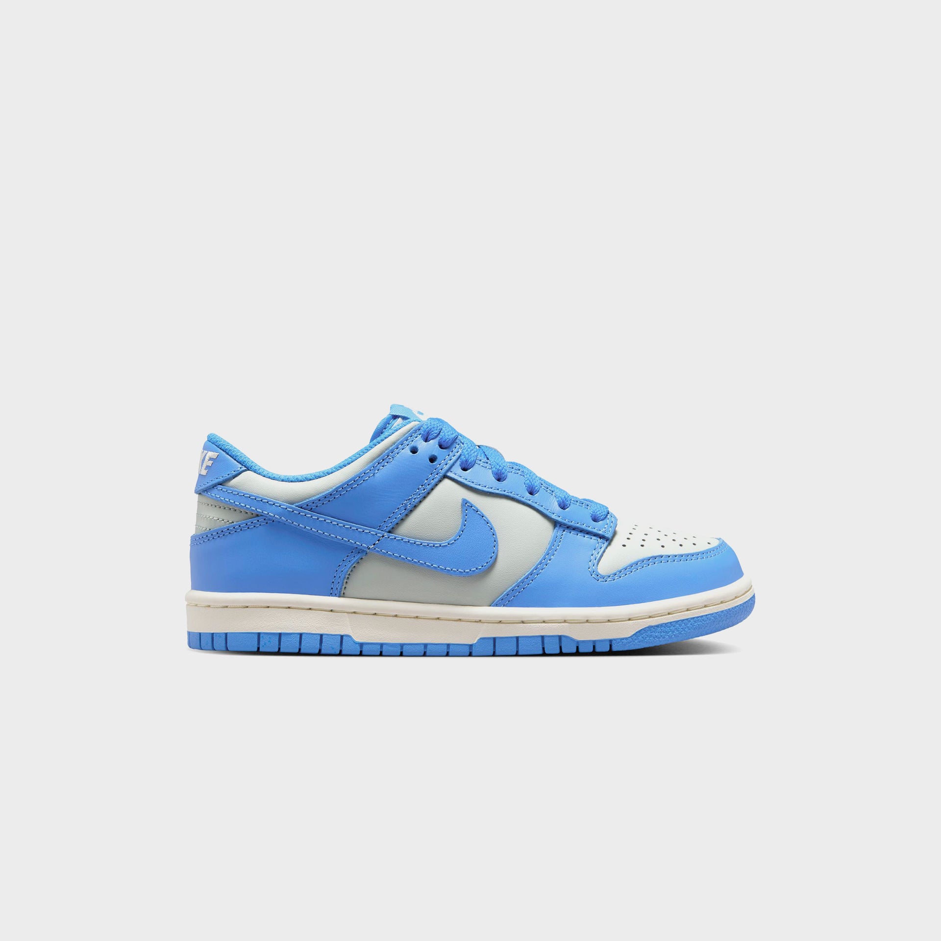 Nike GS Dunk Low - Light Silver / Light Photo Blue / Sail