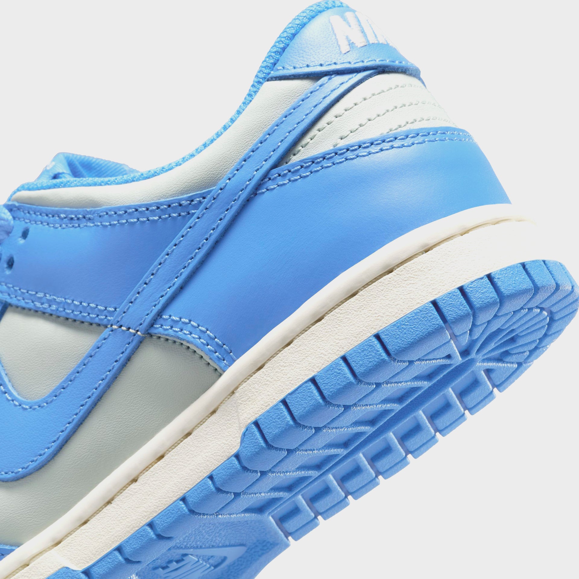Nike GS Dunk Low - Light Silver / Light Photo Blue / Sail