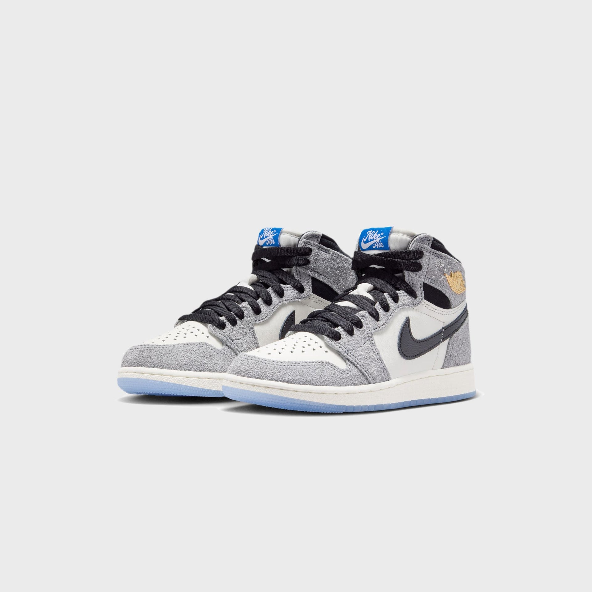 Jordan GS Air Jordan 1 Retro High OG - Cool Grey / Sail / Game Royal / Black