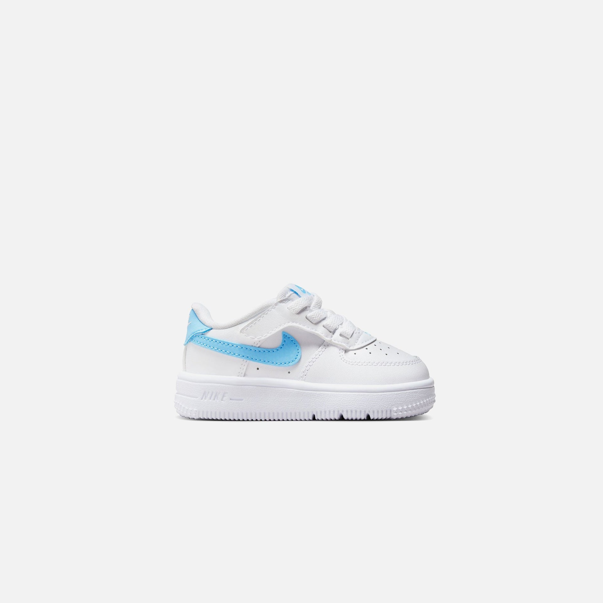 Nike TD Force 1 Low Easyon - Blanc / Bleu Verseau / Blanc