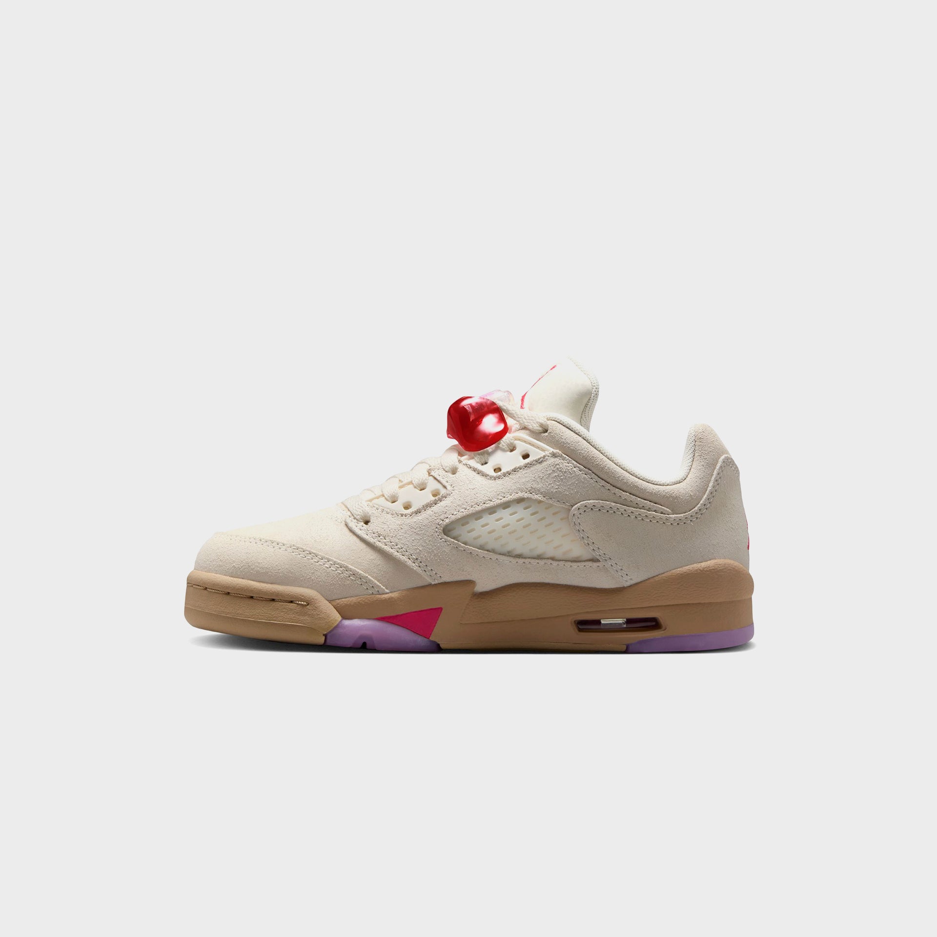 Jordan GS Air Jordan 5 Retro Low - Pale Ivory / Fusion Red / Desert