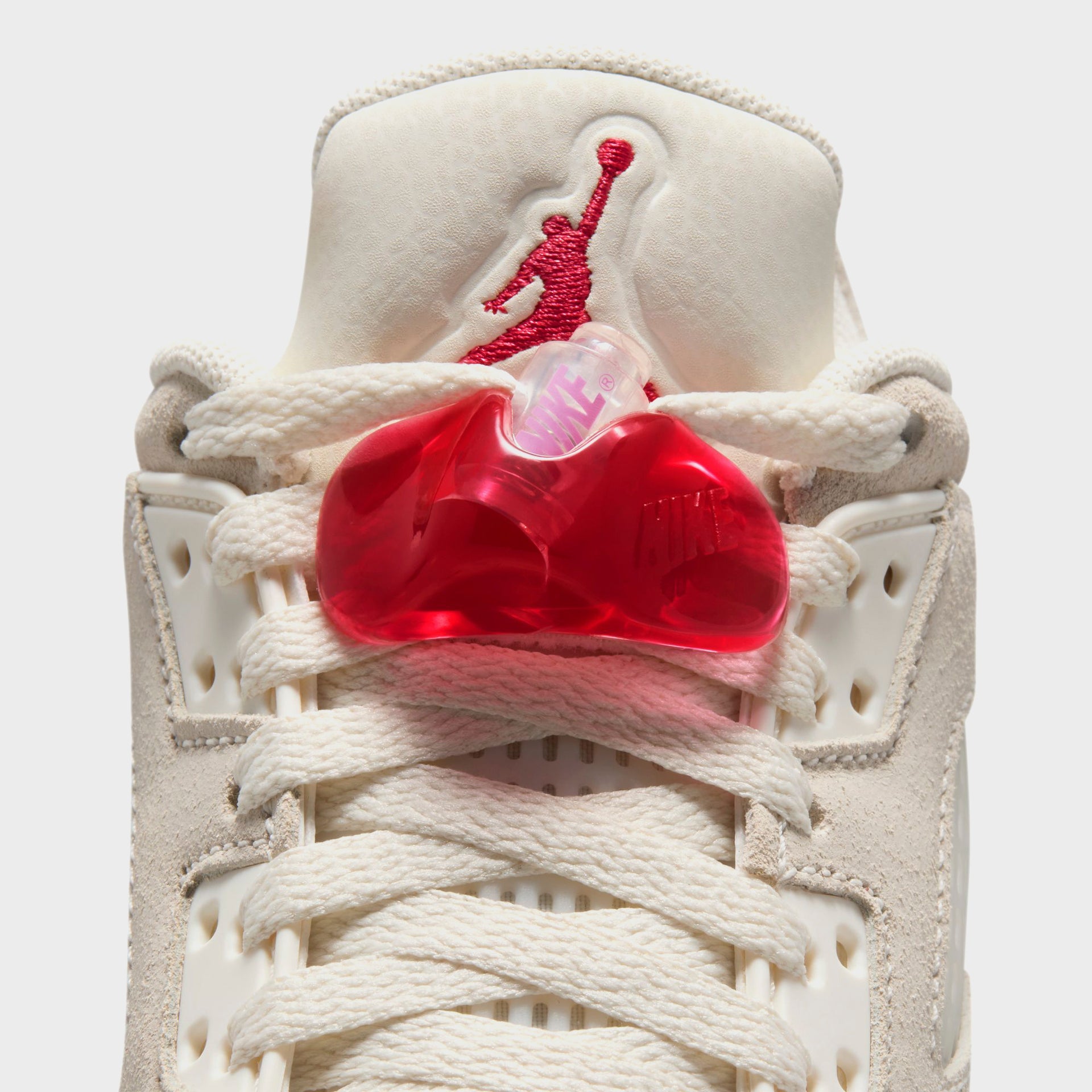 Jordan GS Air Jordan 5 Retro Low - Pale Ivory / Fusion Red / Desert