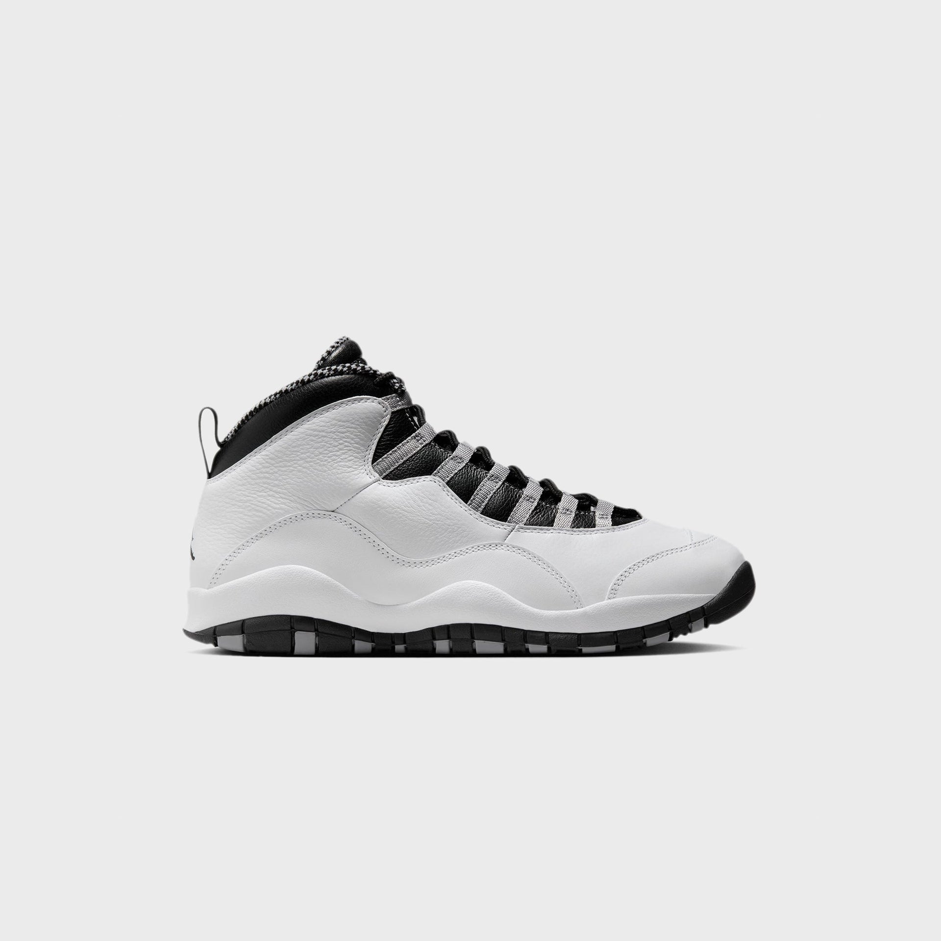 Jordan Air Jordan 10 Retro - White / Black / Light Steel Grey / Dark Powder Blue