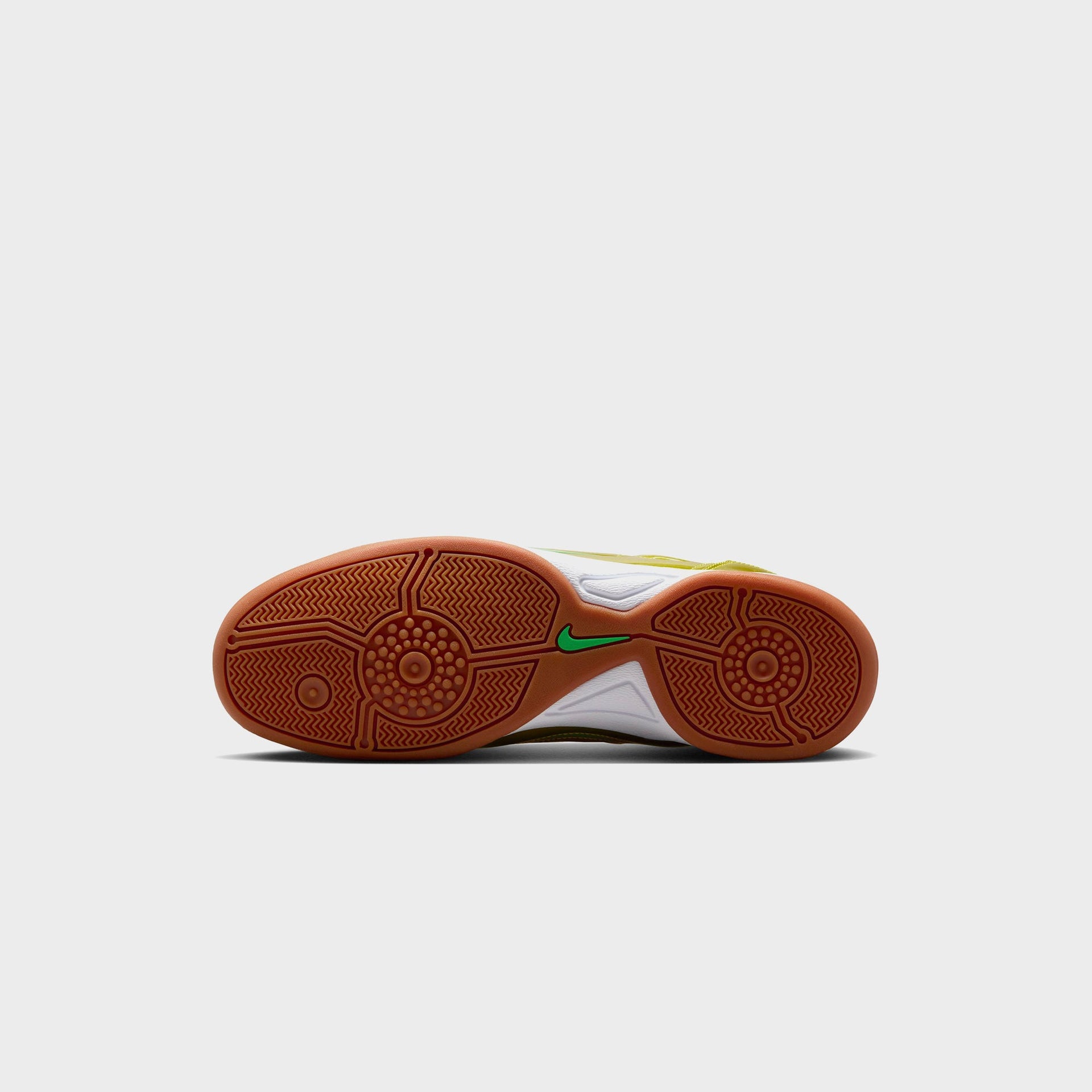 Nike T90 SP - Jaune dynamique / Vert scintillant / Gomme / Marron moyen
