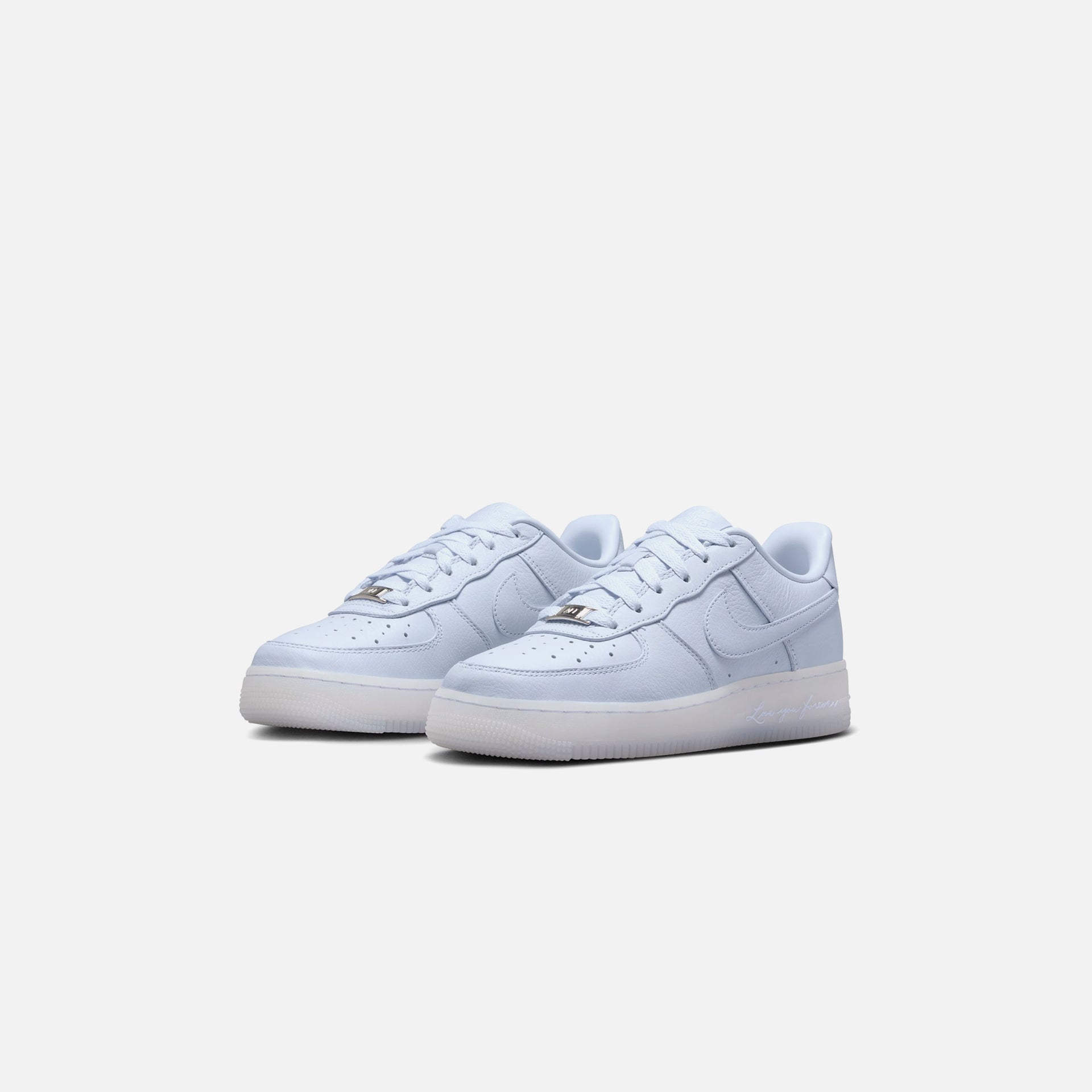 Nike x NOCTA GS Air Force 1 Low - Violet pâle / Teinte cobalt / Argent métallisé