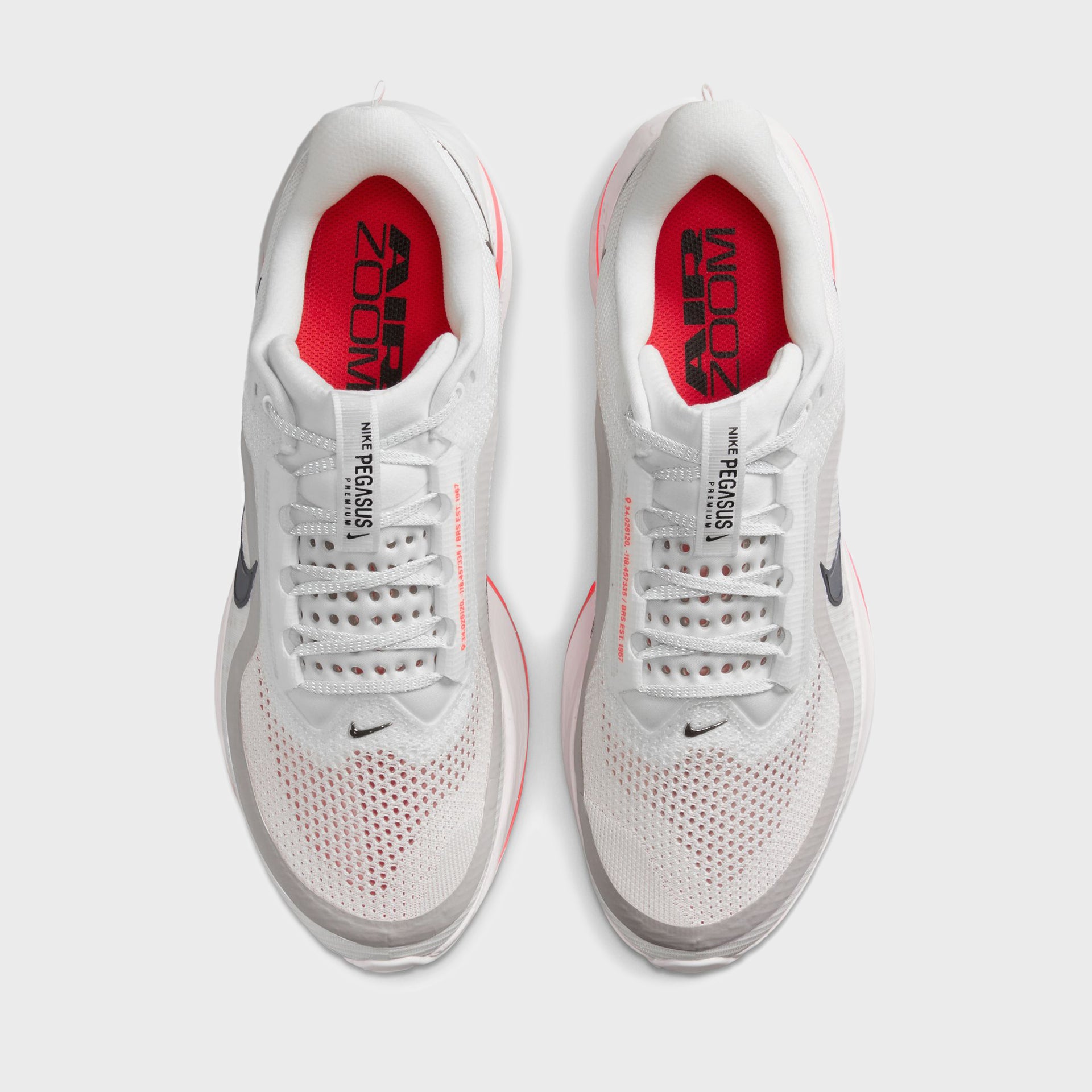 Nike Air Zoom Pegasus Premium - Summit White / Black / Bright Crimson