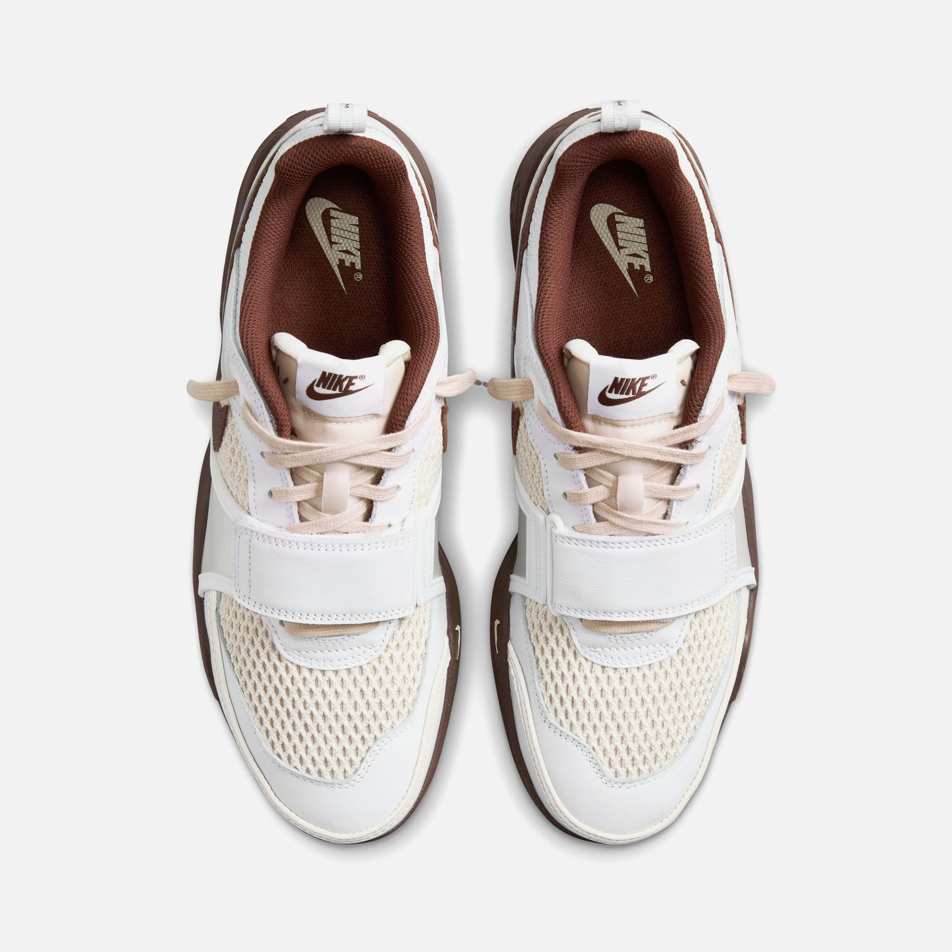 Nike x Travis Scott Jumpman Jack Zoom Field Jaxx - White / Light Chocolate