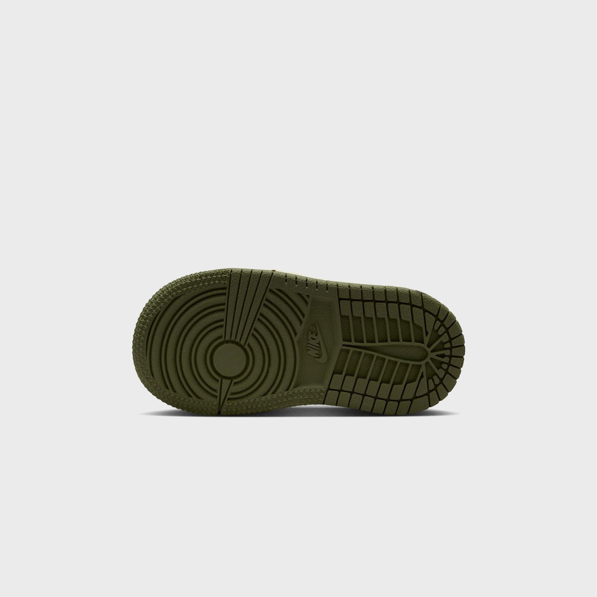 Nike TD Air Jordan 1 Retro Low - Medium Olive / Summit White / Sail / Black