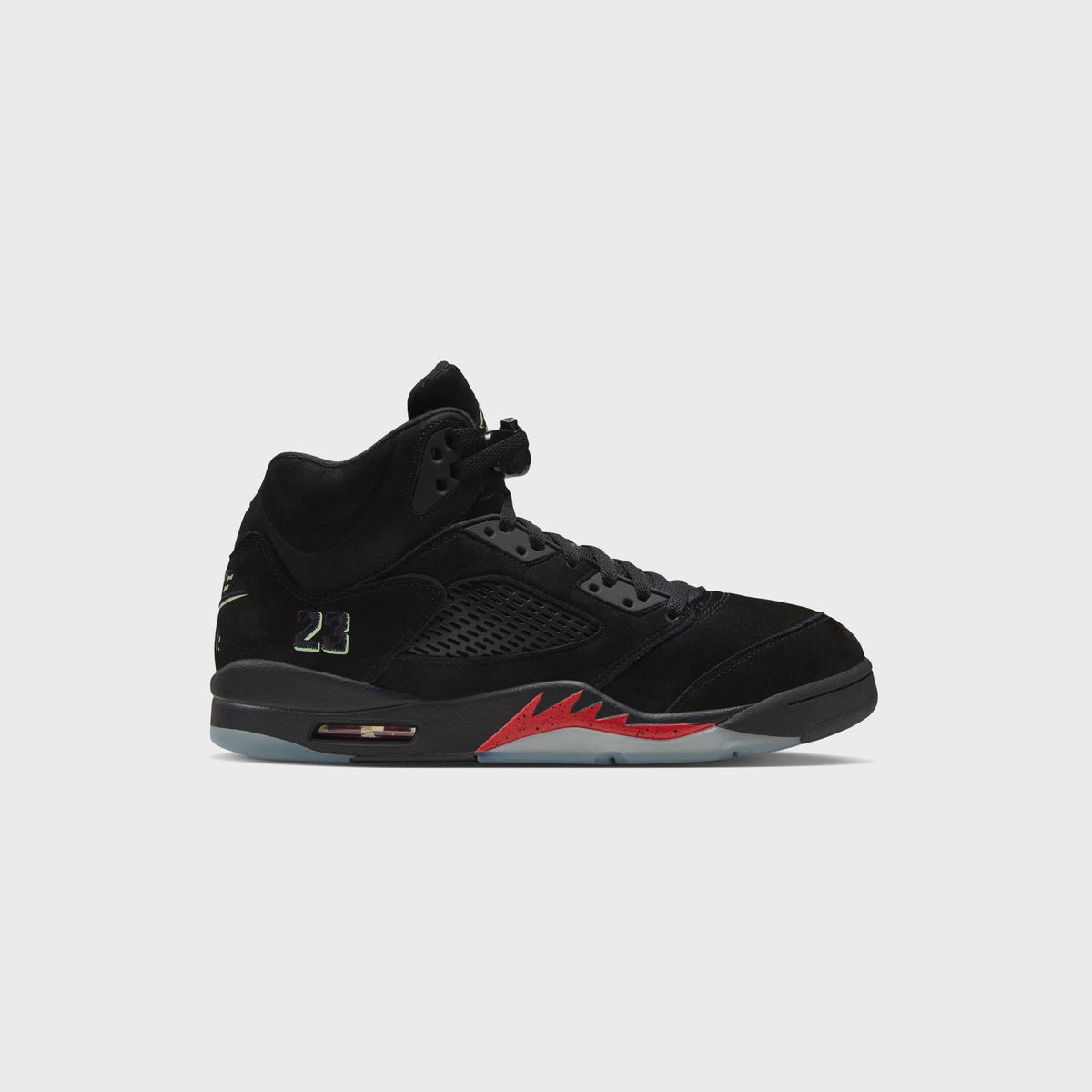 Jordan Air Jordan 5 Retro - Black / Picante Red / Glow In The Dark / Multi Color