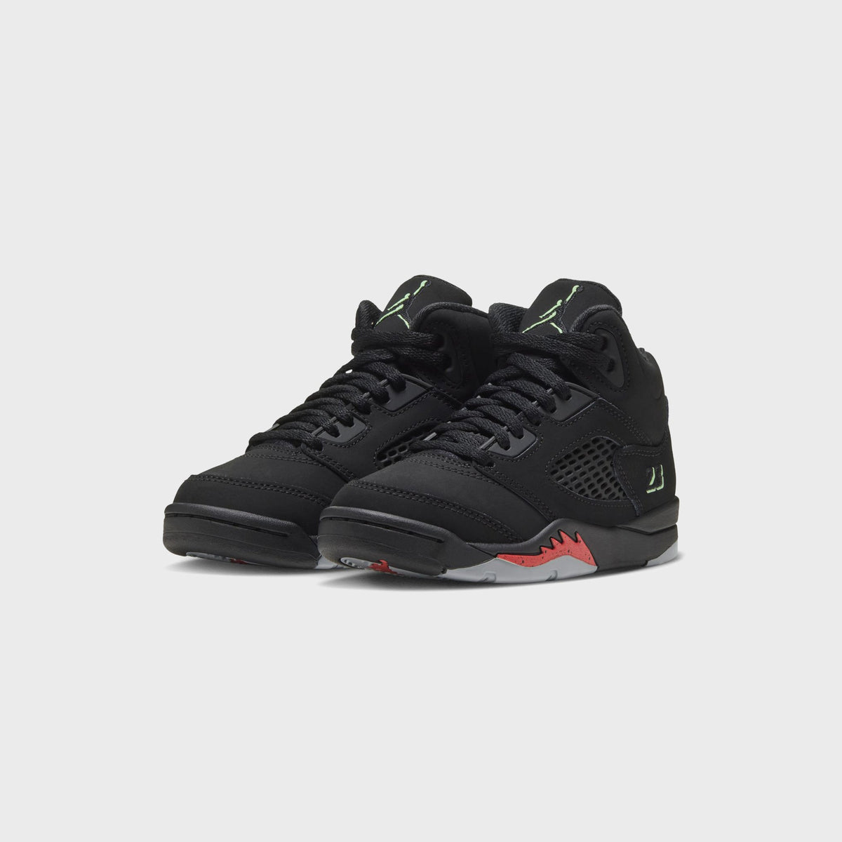 Jordan PS Jordan 5 Retro - Black / Picante Red / Glow In The Dark / Multi Color