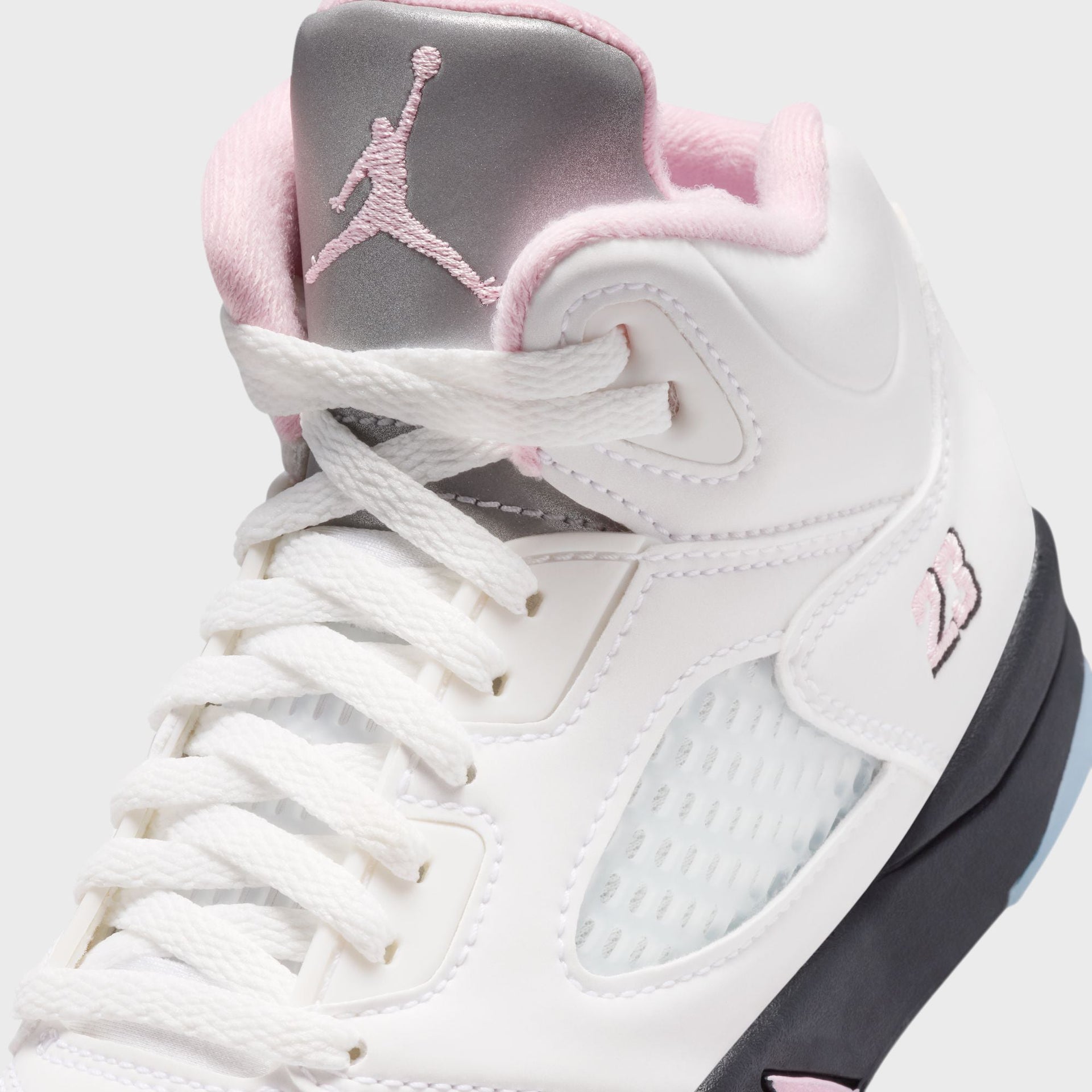 Jordan PS Air Jordan 5 Retro OG - White / Medium Soft Pink / Black