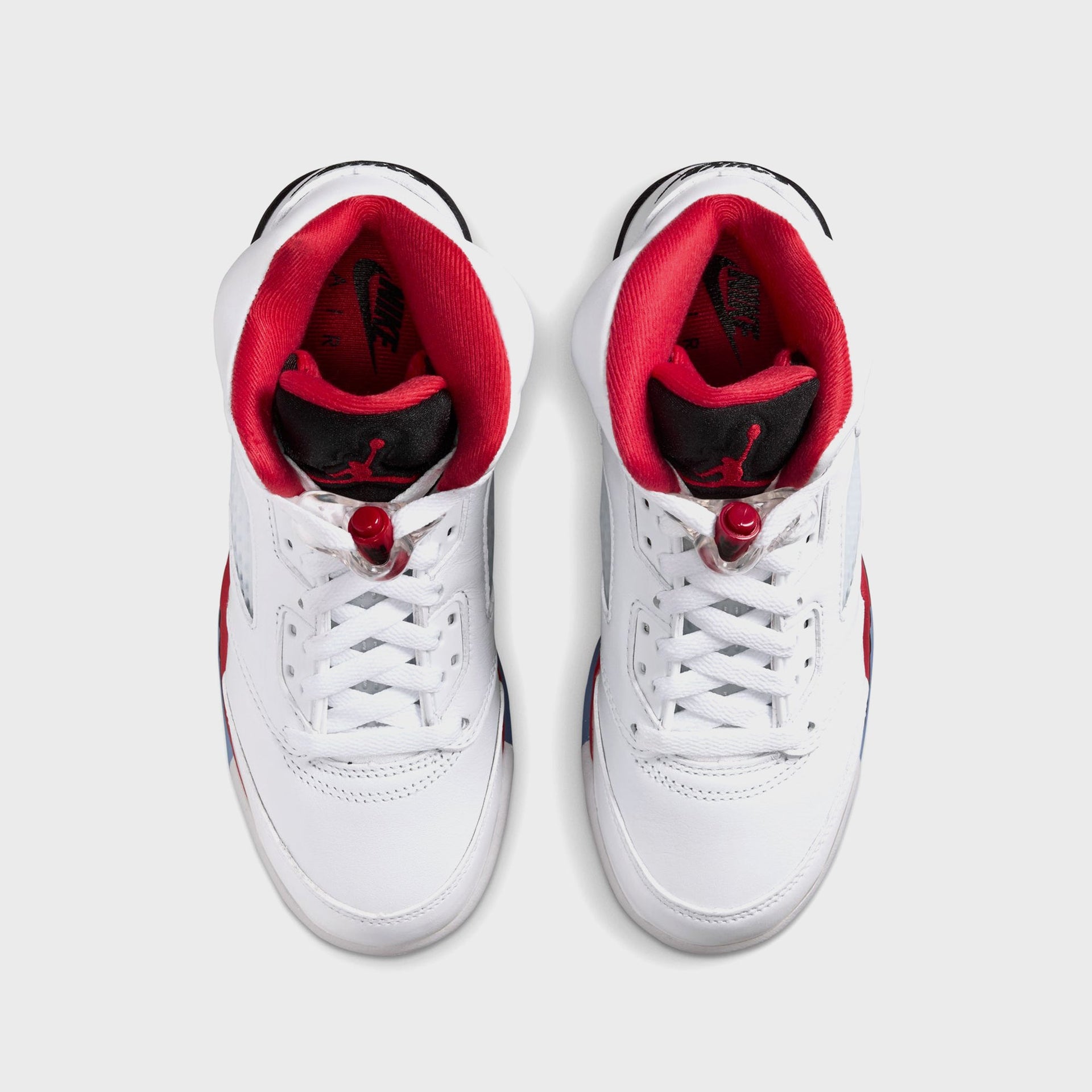 Jordan GS Air Jordan 5 Retro OG - White / Fire Red / Black