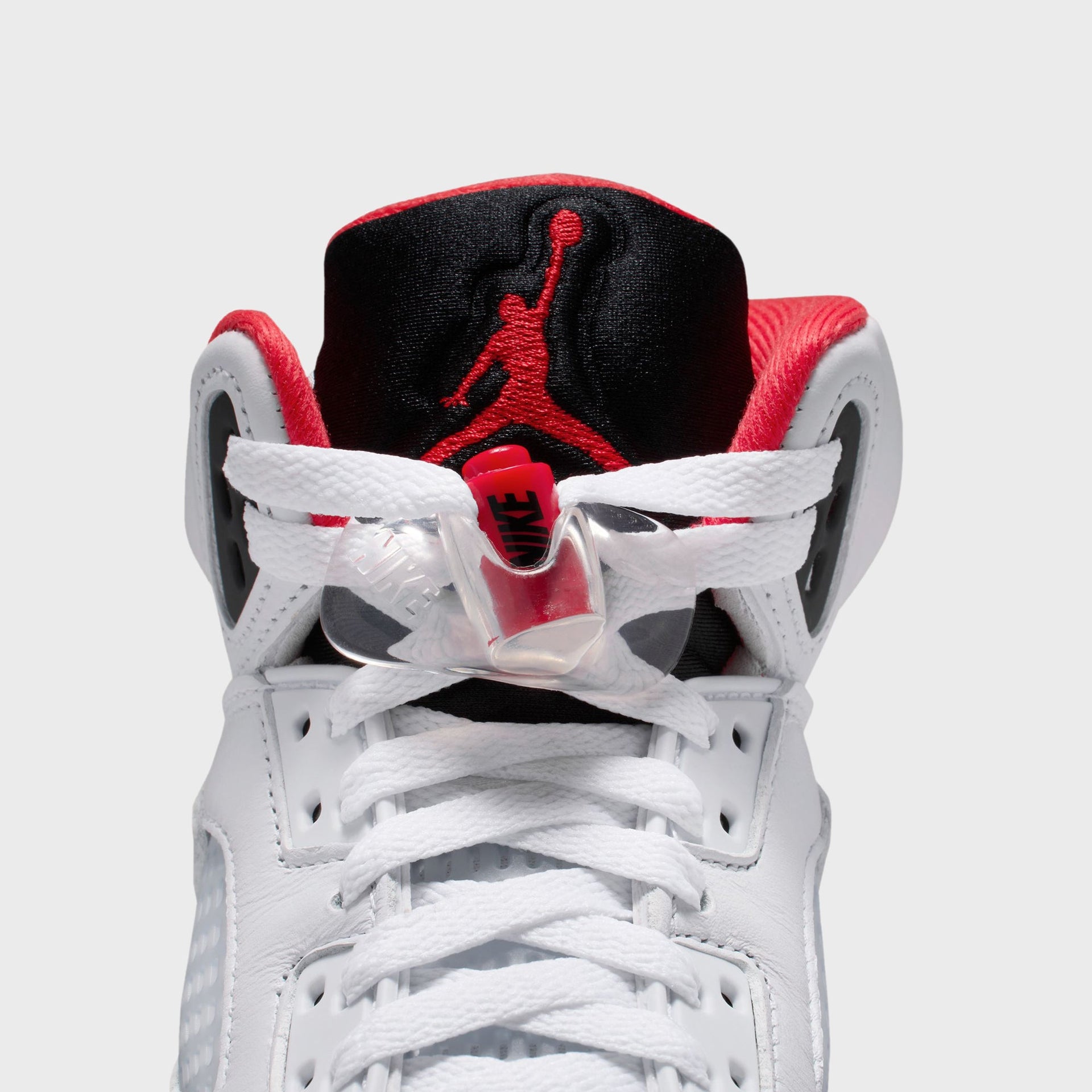 Jordan GS Air Jordan 5 Retro OG - White / Fire Red / Black